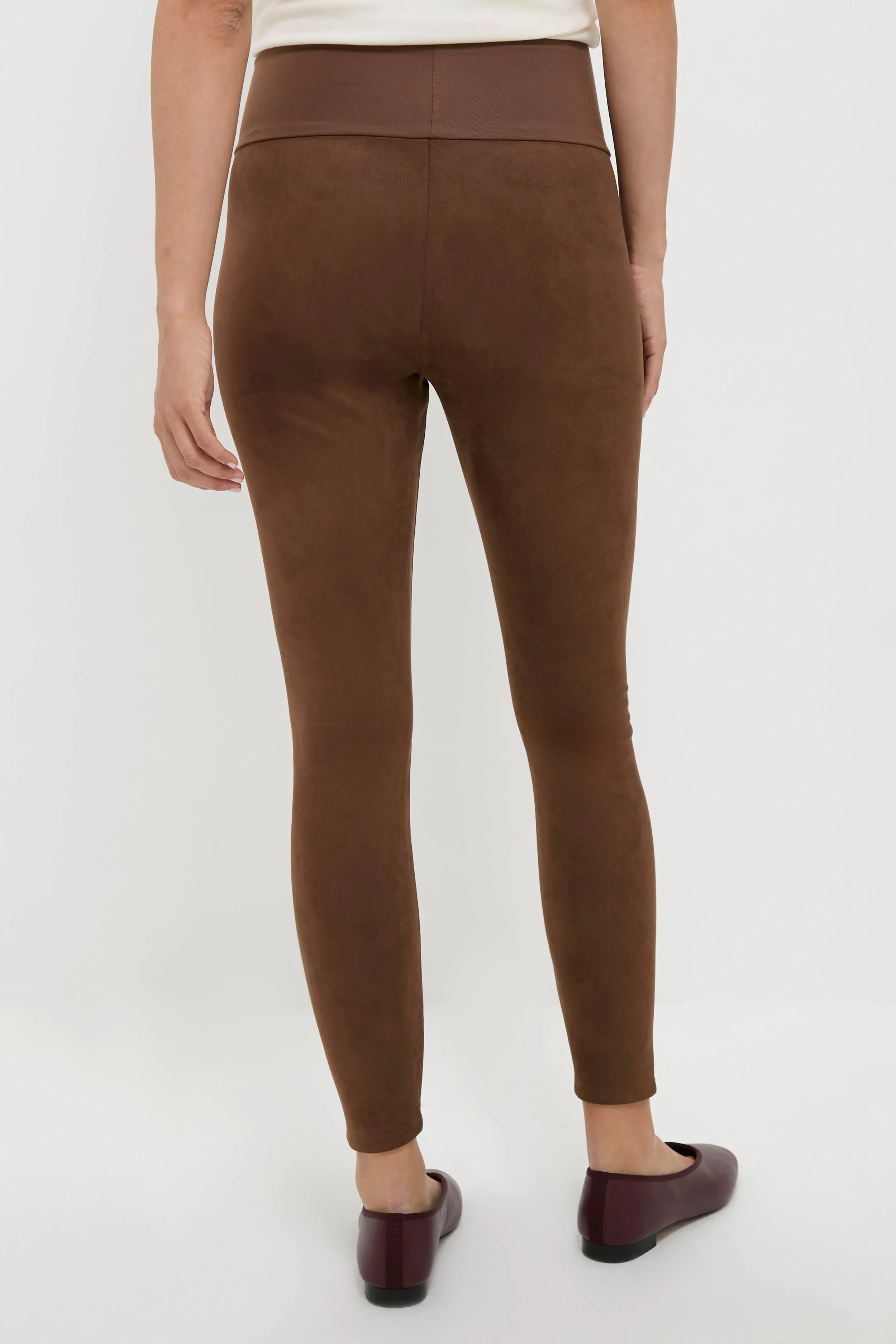 Carafe Vegan Stretch Suede Before During and After Legging sold by Tuckernuck product image thumbnail 4
