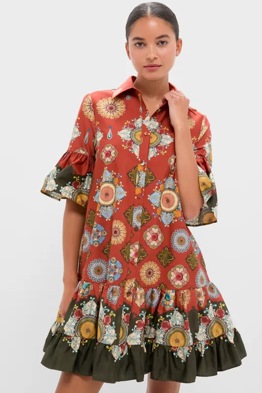 Nucleus Rust Placee Choux Dress sold by Tuckernuck