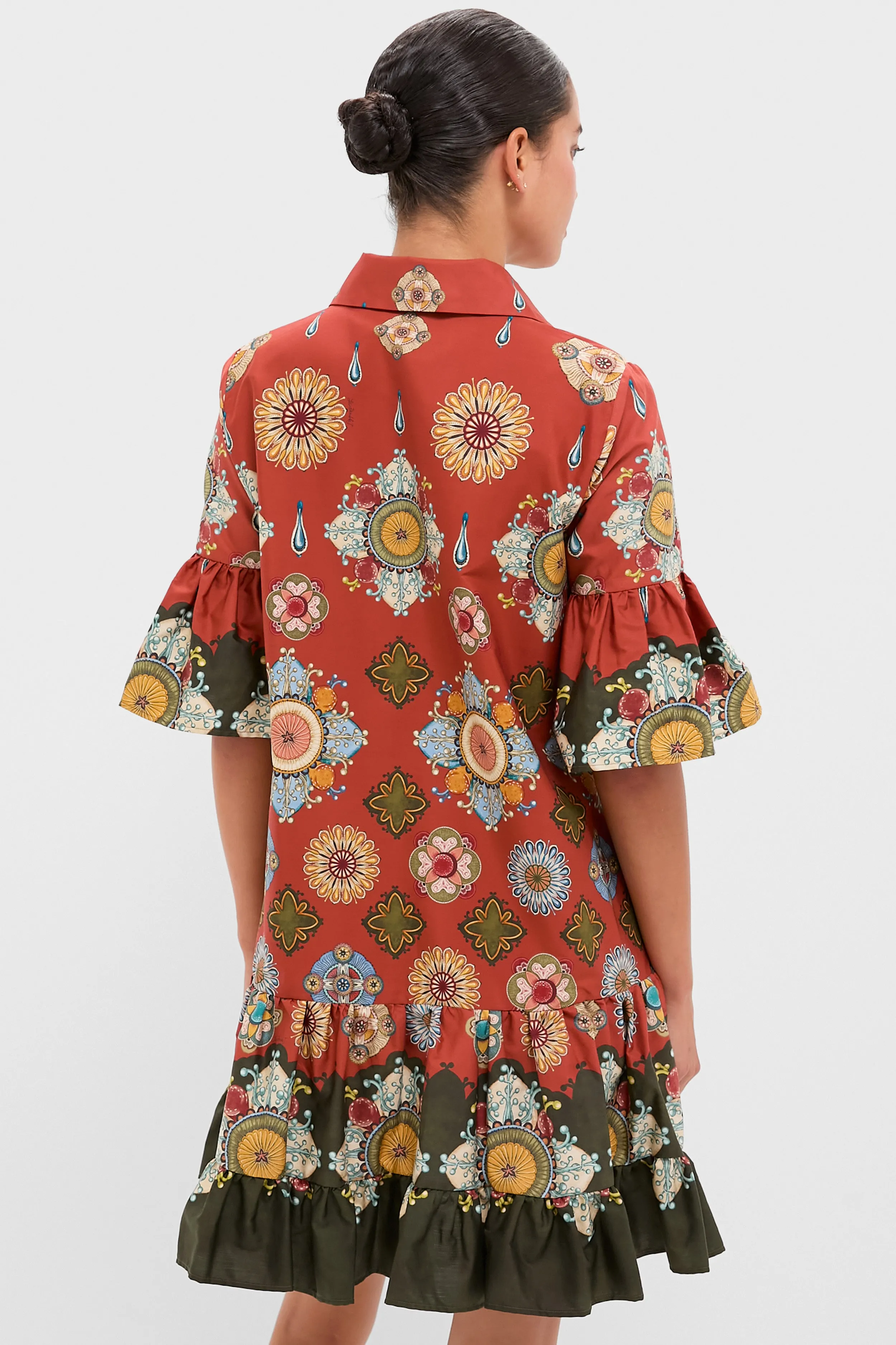 Nucleus Rust Placee Choux Dress sold by Tuckernuck product image thumbnail 4