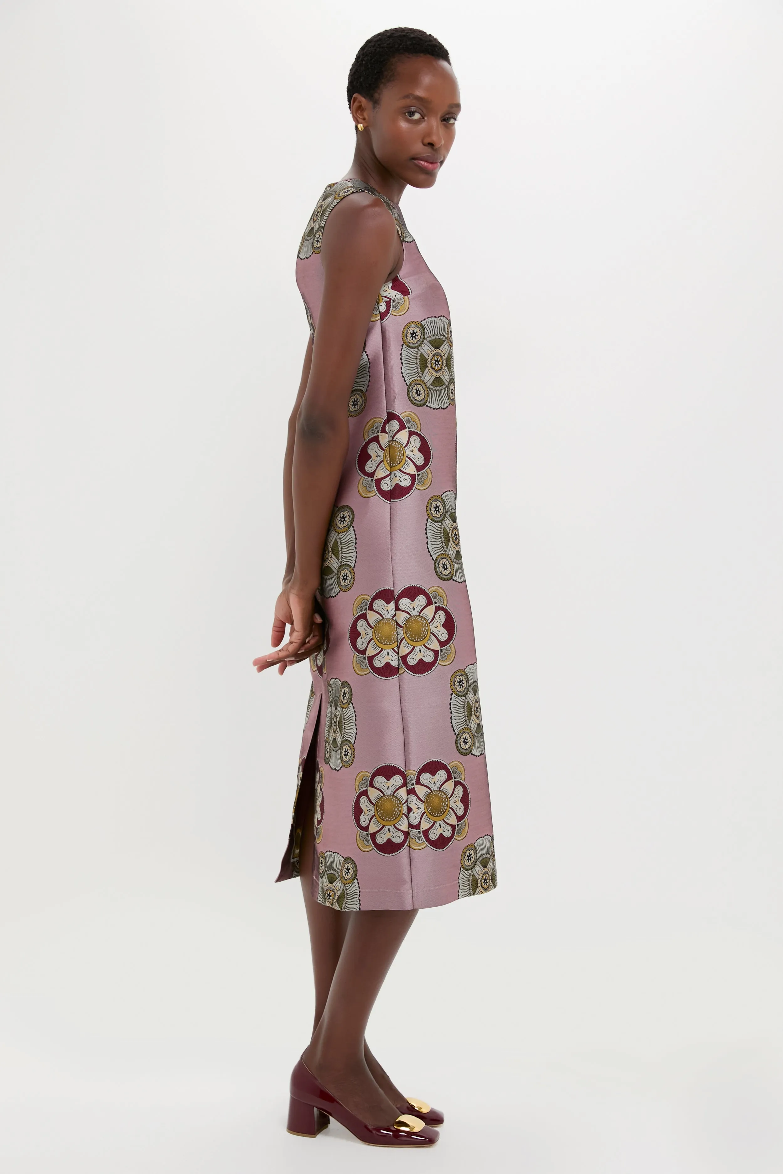 Nucleus Pink Column Dress sold by Tuckernuck product image thumbnail 3