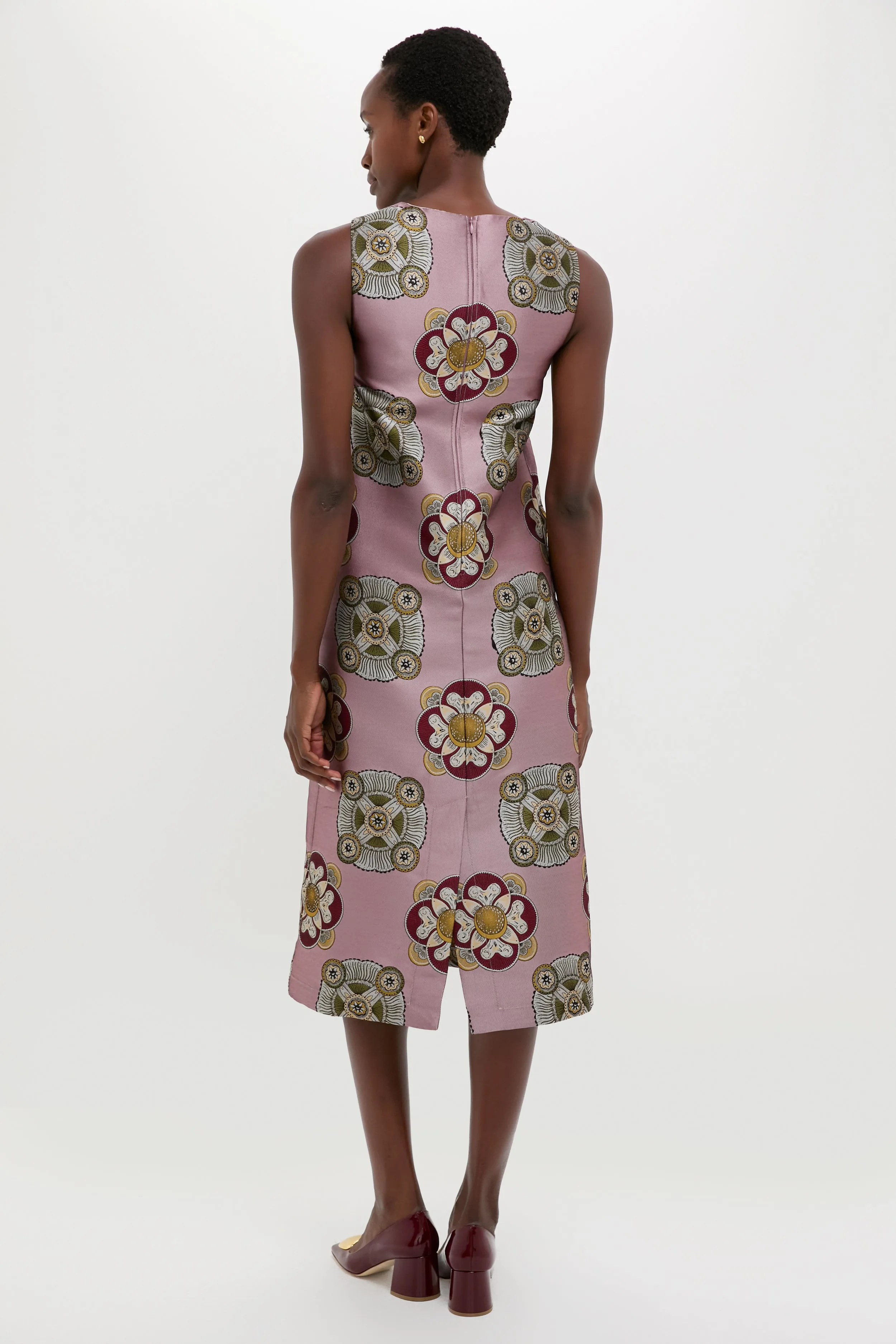 Nucleus Pink Column Dress sold by Tuckernuck product image thumbnail 4