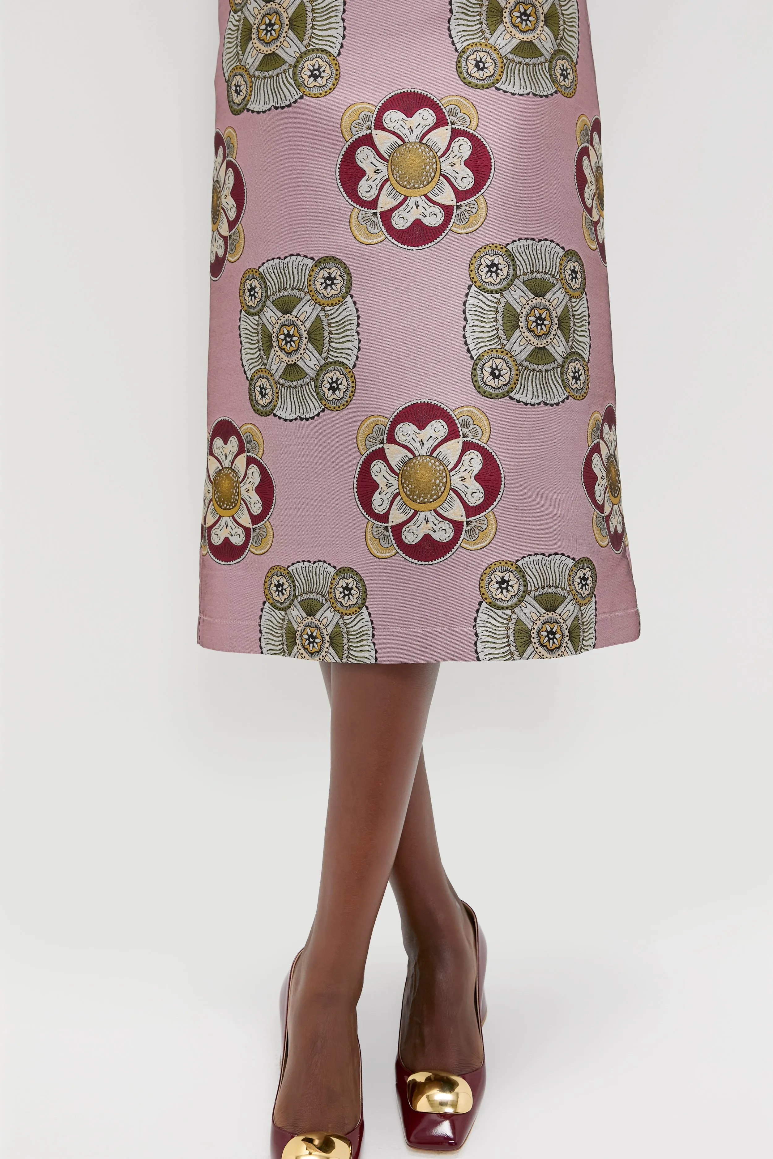 Nucleus Pink Column Dress sold by Tuckernuck product image thumbnail 5