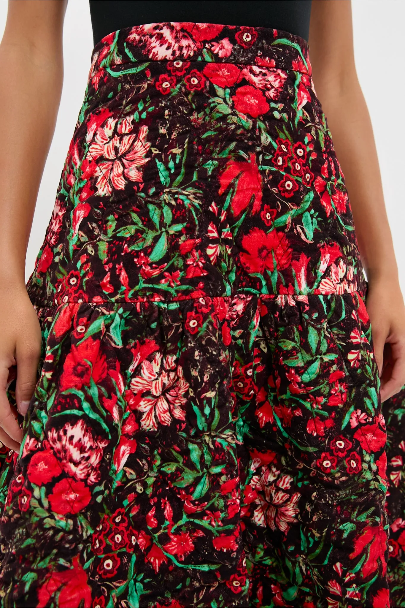 Holiday Floral Remy Skirt sold by Tuckernuck product image thumbnail 5