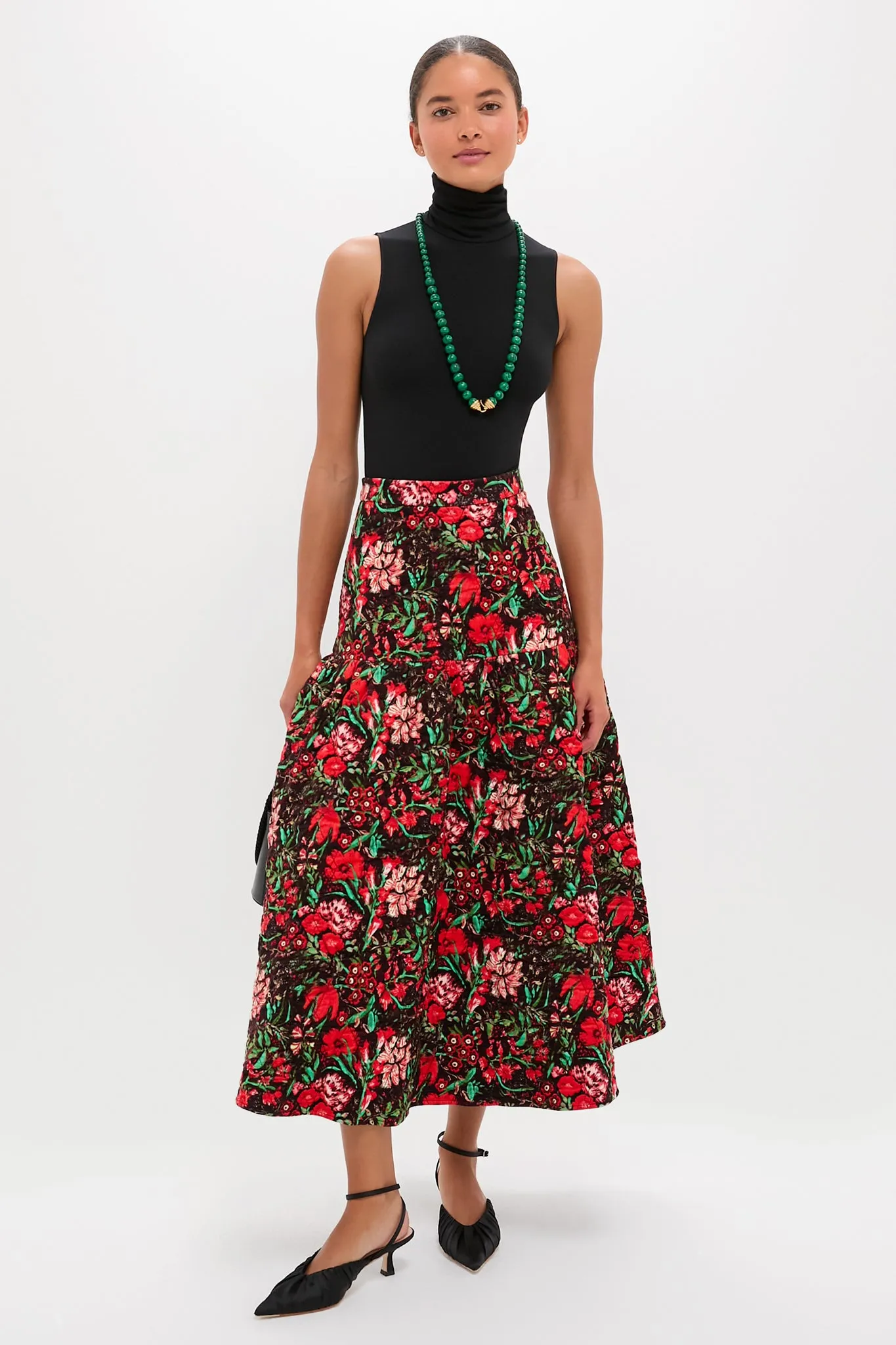 Holiday Floral Remy Skirt sold by Tuckernuck product image thumbnail 2