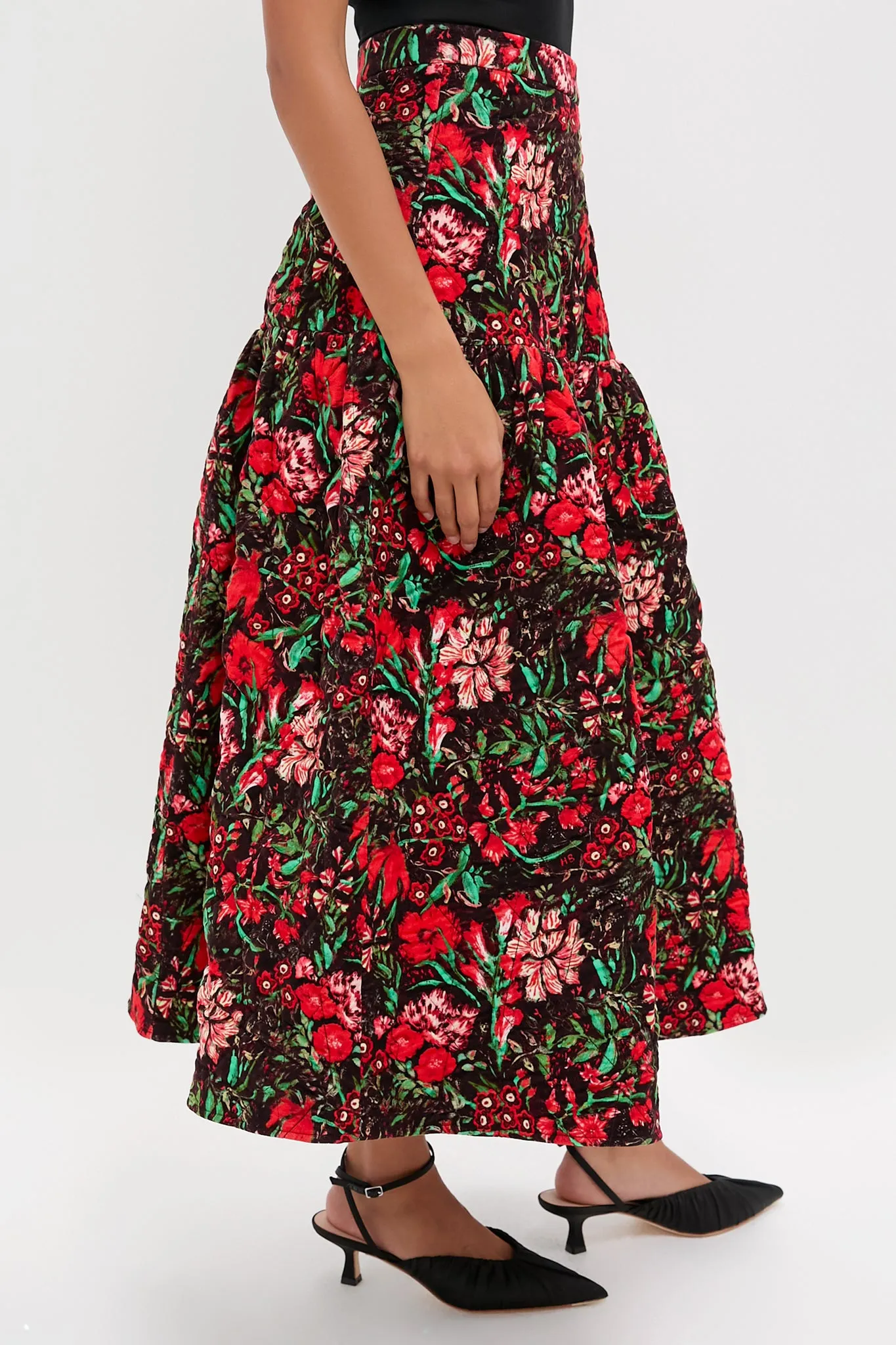 Holiday Floral Remy Skirt sold by Tuckernuck product image thumbnail 3