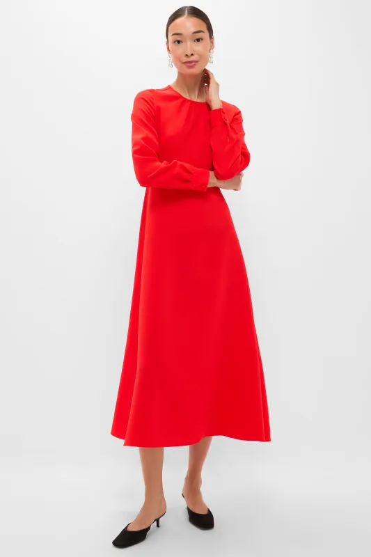 Red Delancey Dress sold by Tuckernuck