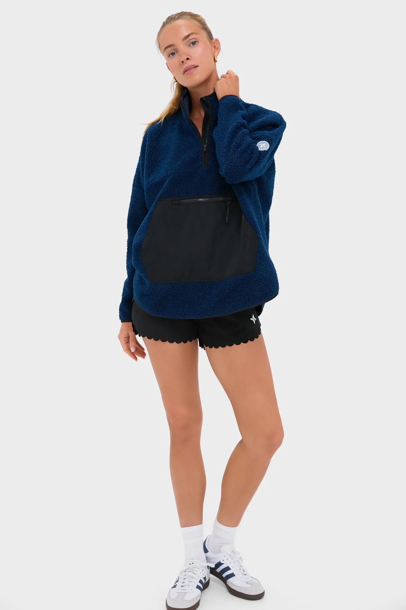 Navy Fleece Cady Quarter Zip sold by Tuckernuck product image thumbnail 2