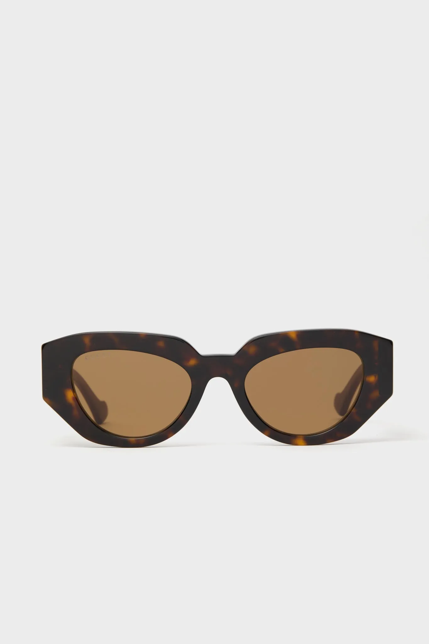 Shiny Dark Havana Cat-Eye Gucci Generation Sunglasses sold by Tuckernuck