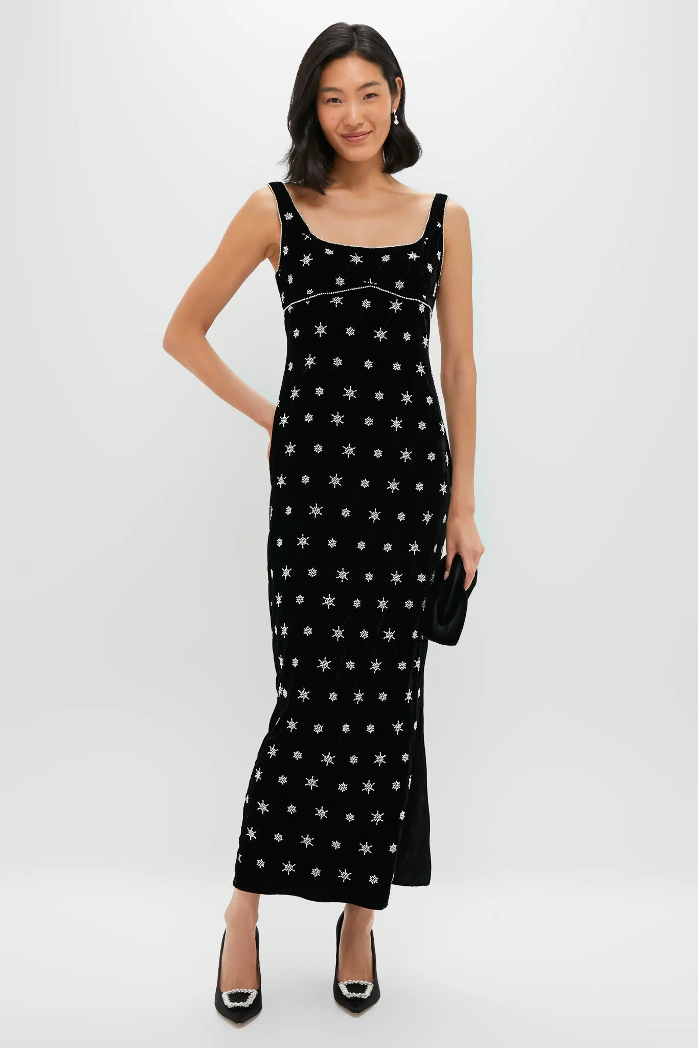 Black Emrys Maxi Dress sold by Tuckernuck product image thumbnail 3