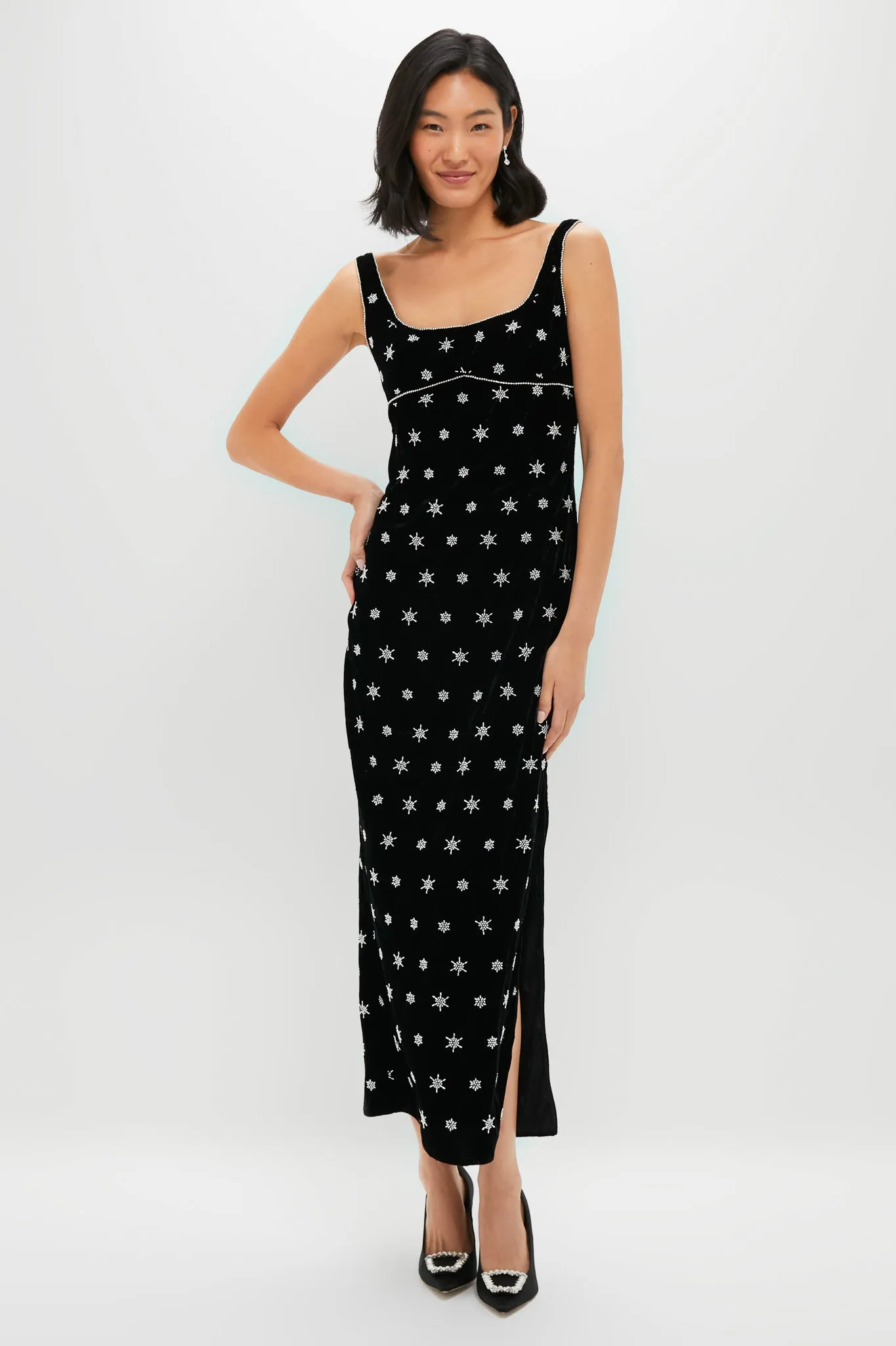 Black Emrys Maxi Dress sold by Tuckernuck