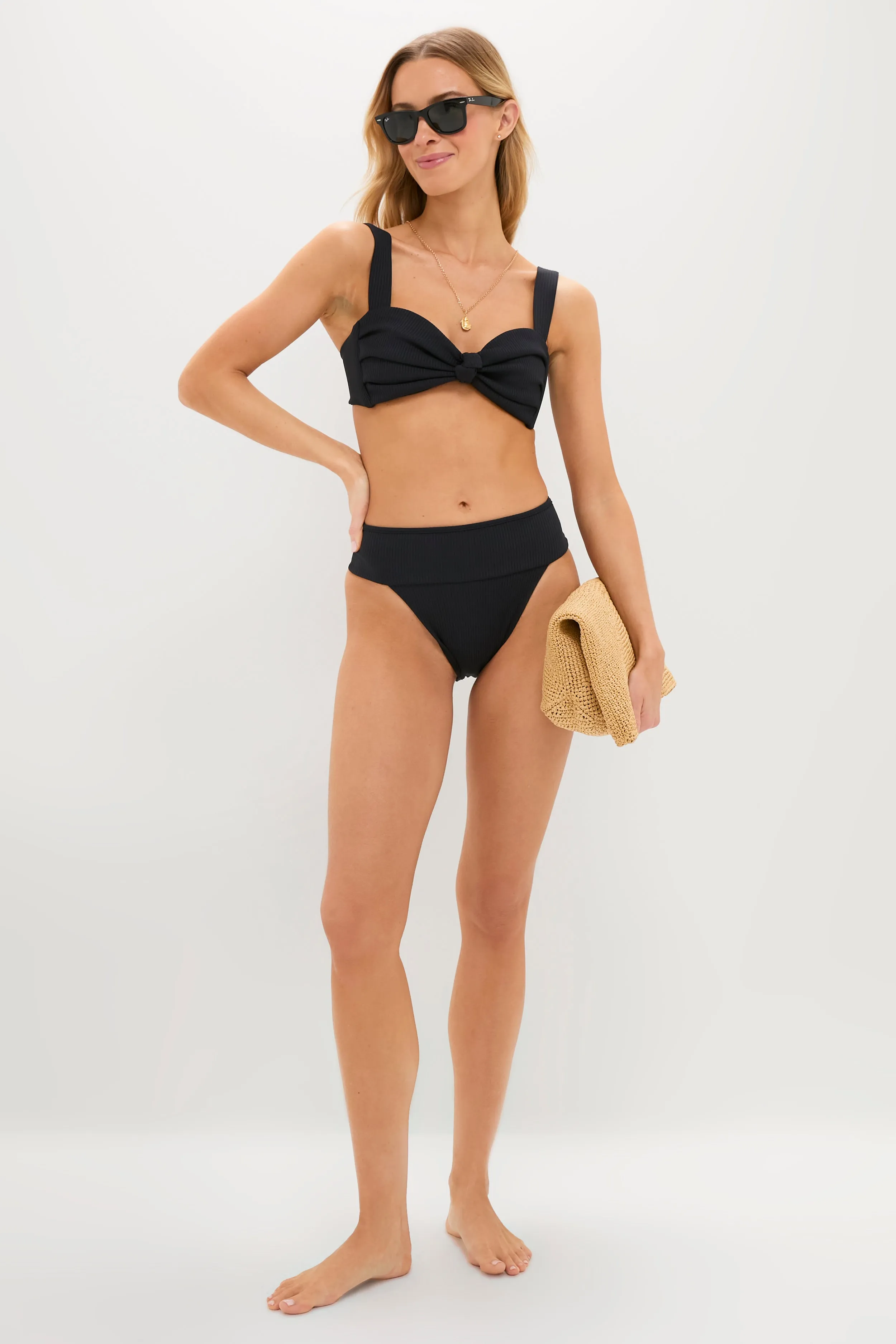 Black Rib Tamarindo Bikini Bottom sold by Tuckernuck product image thumbnail 2