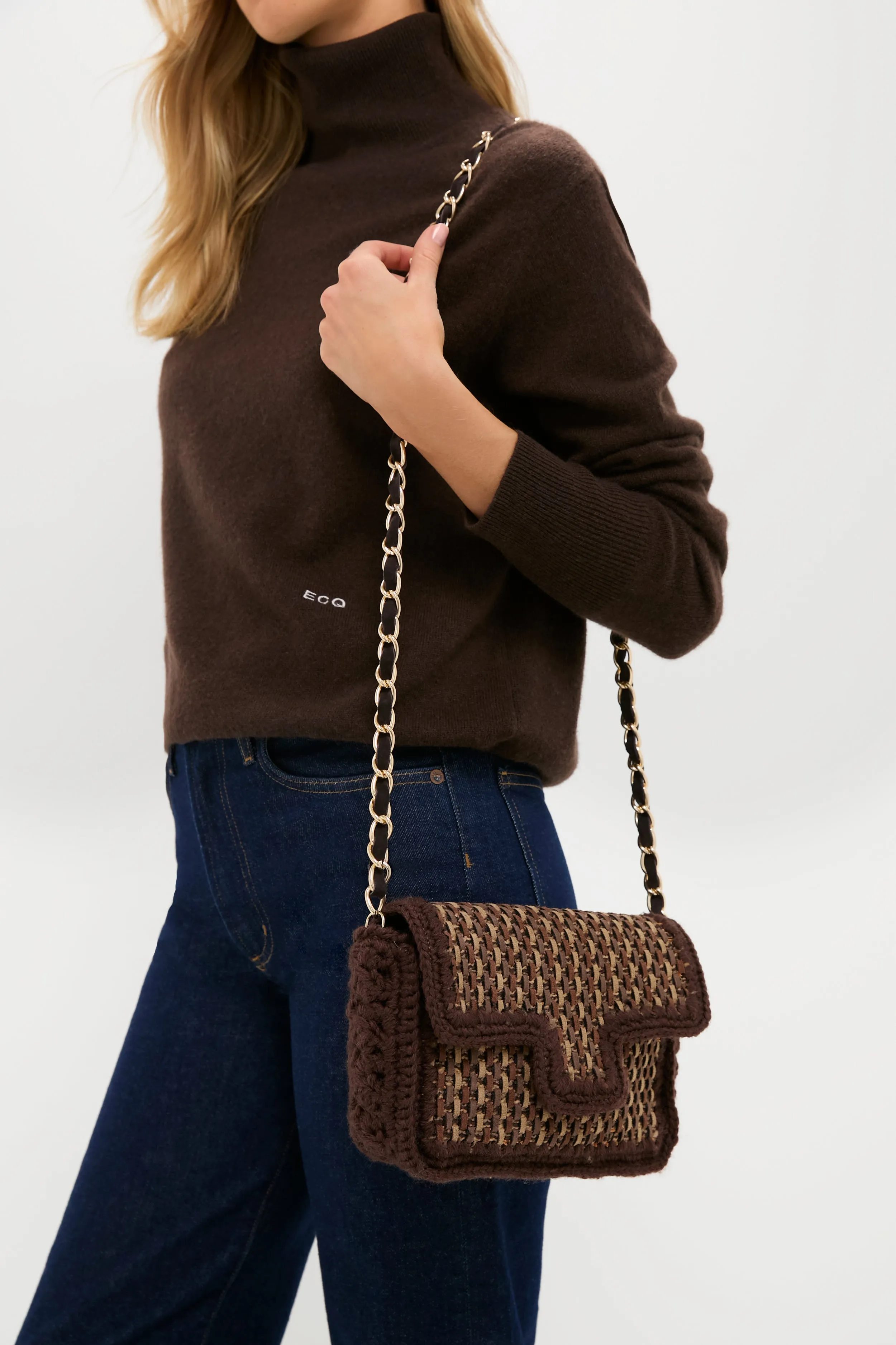 Brown Woven Crossbody sold by Tuckernuck product image thumbnail 2