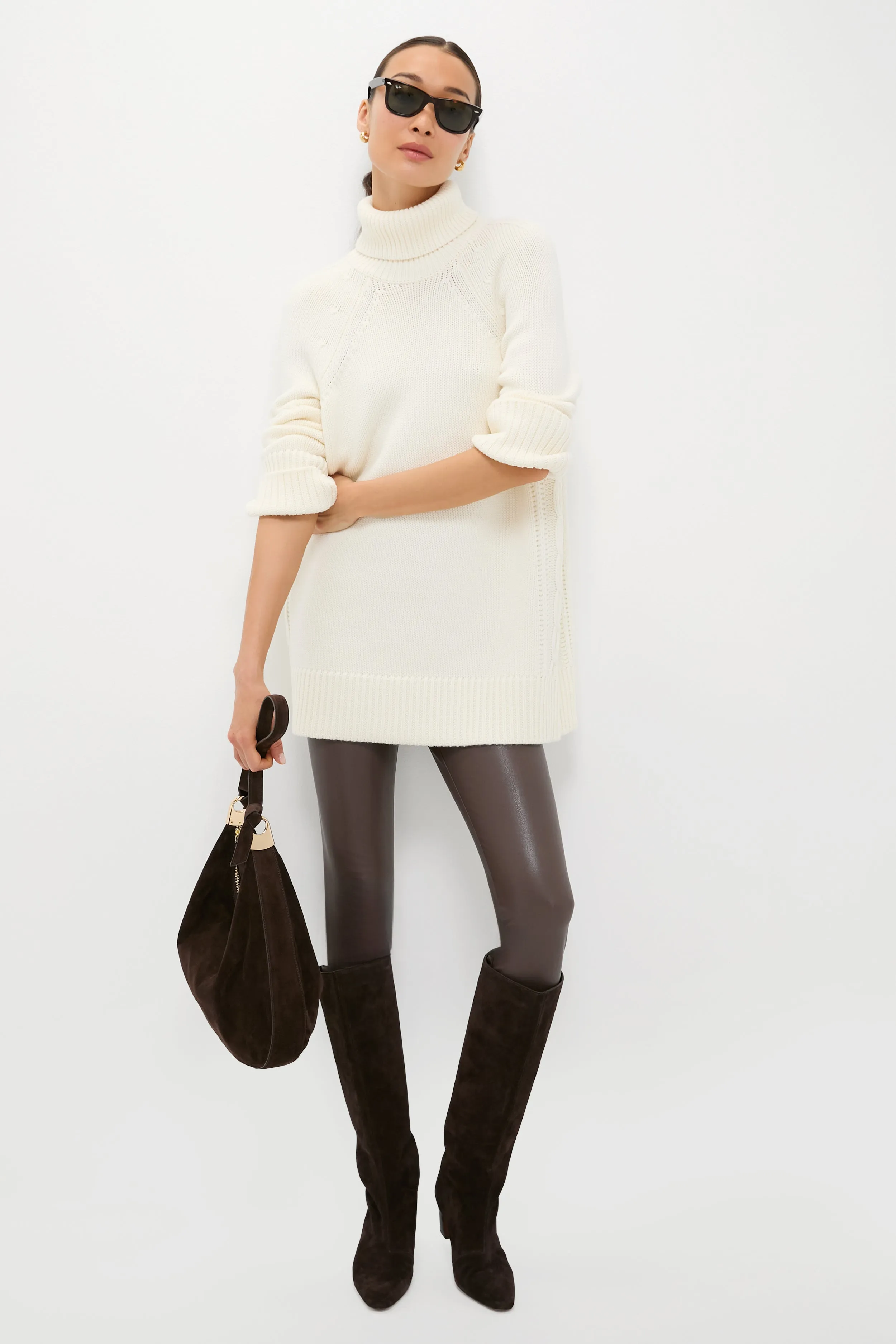 Ivory Louisa Turtleneck Sweater sold by Tuckernuck product image thumbnail 2