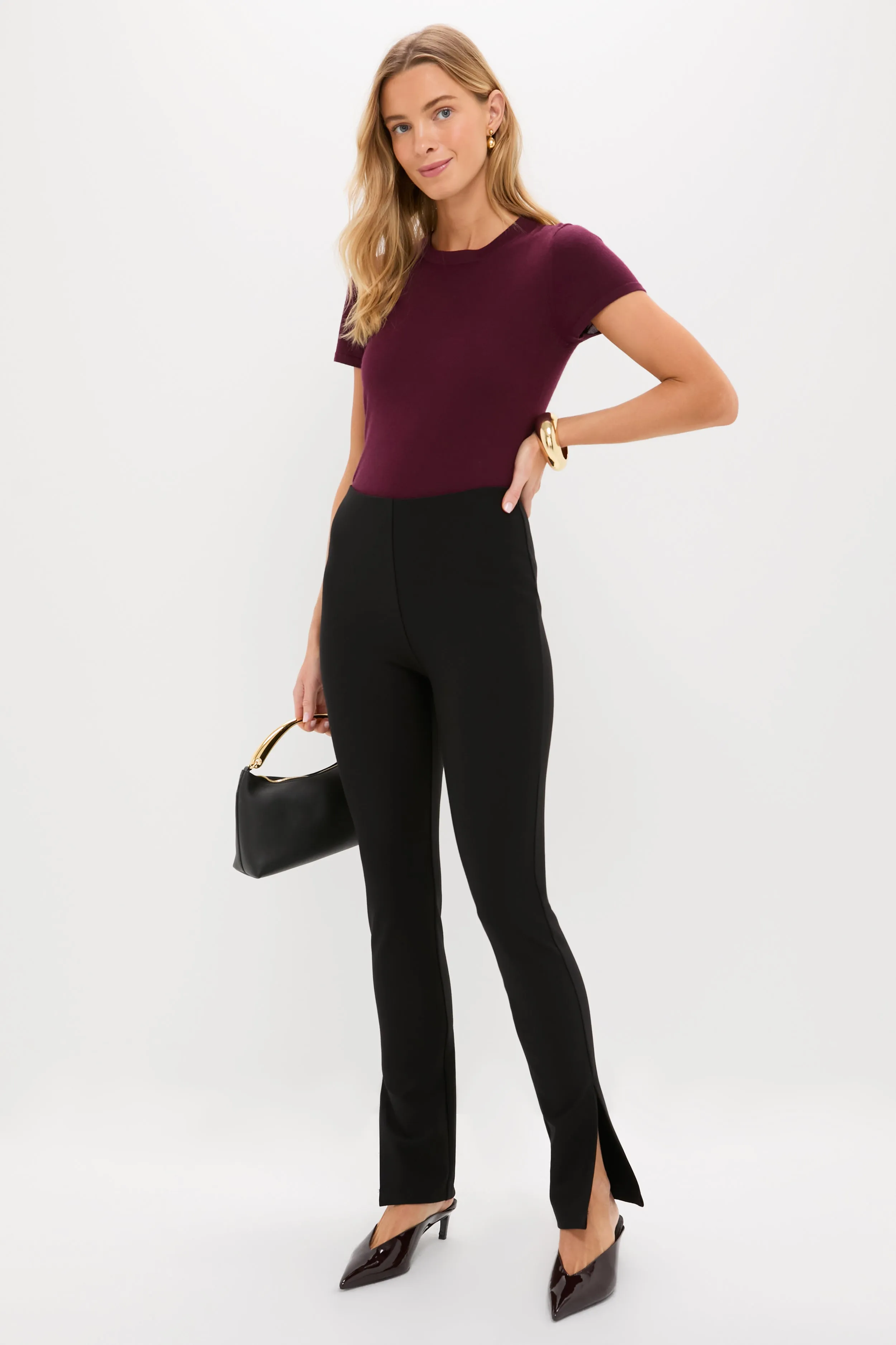 Black Kylie Pant sold by Tuckernuck product image thumbnail 2