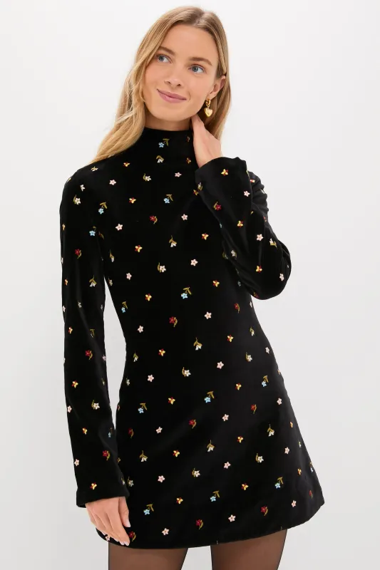 Black Onyx Romy Bouquet Dress sold by Tuckernuck