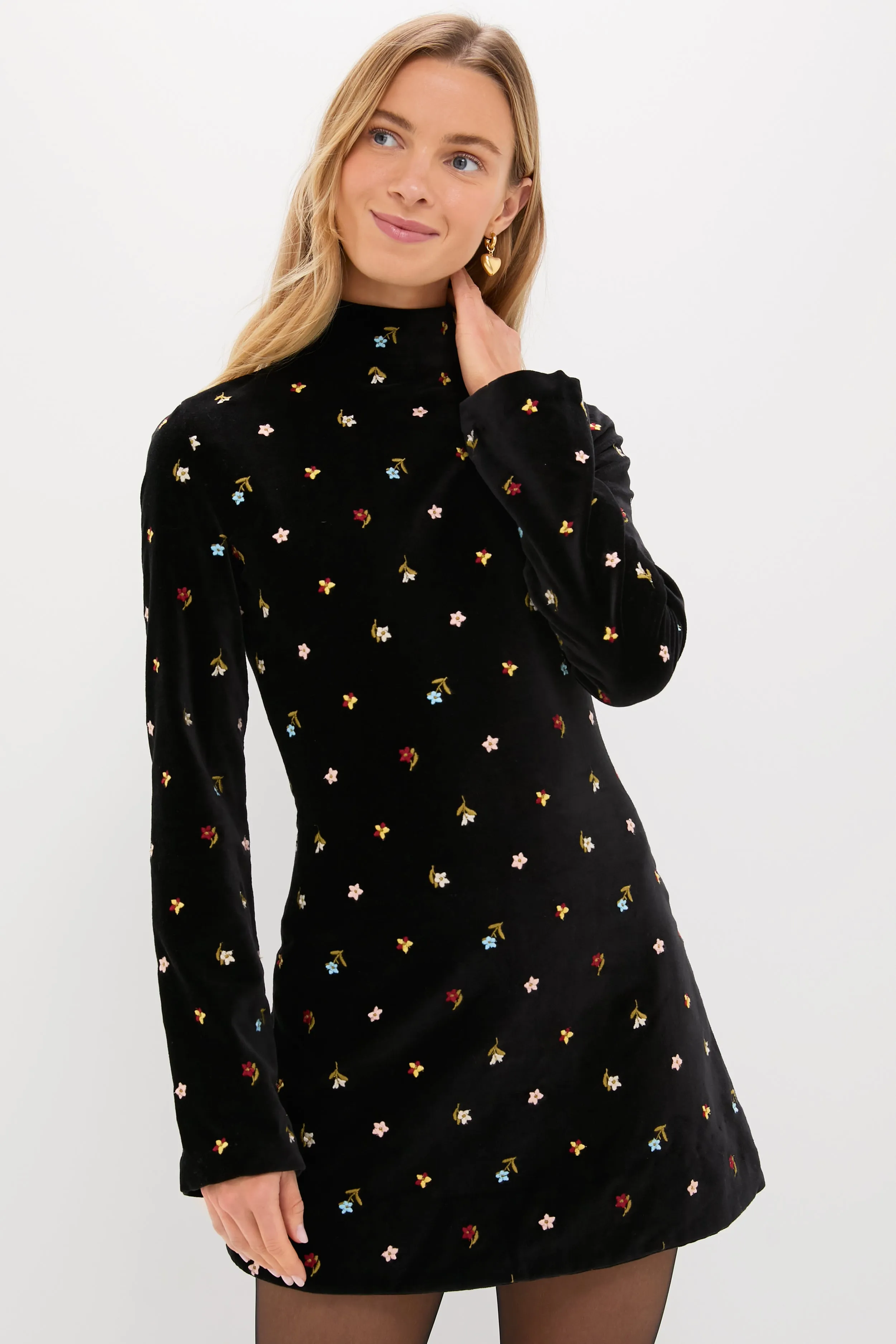 Black Onyx Romy Bouquet Dress sold by Tuckernuck