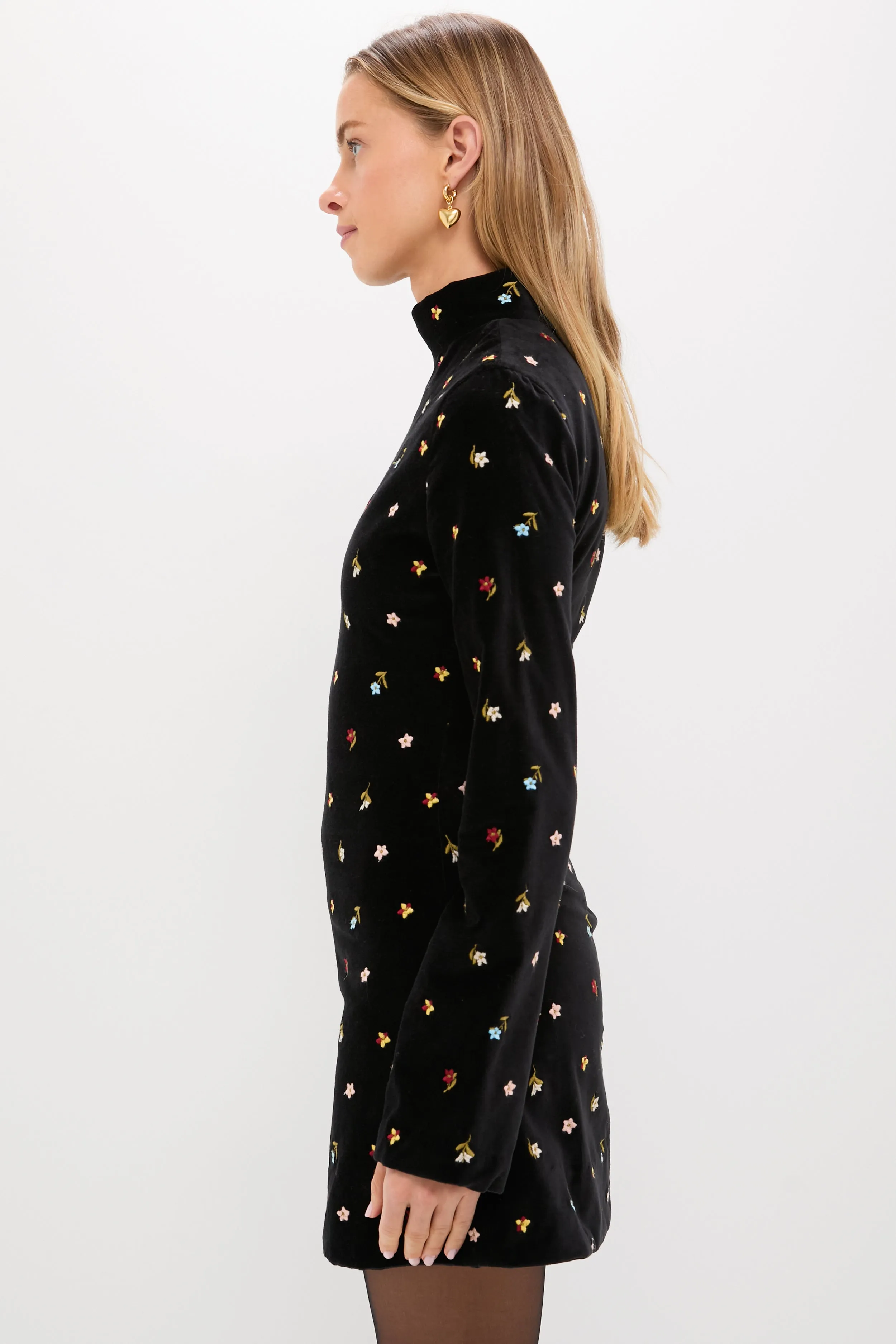 Black Onyx Romy Bouquet Dress sold by Tuckernuck product image thumbnail 3