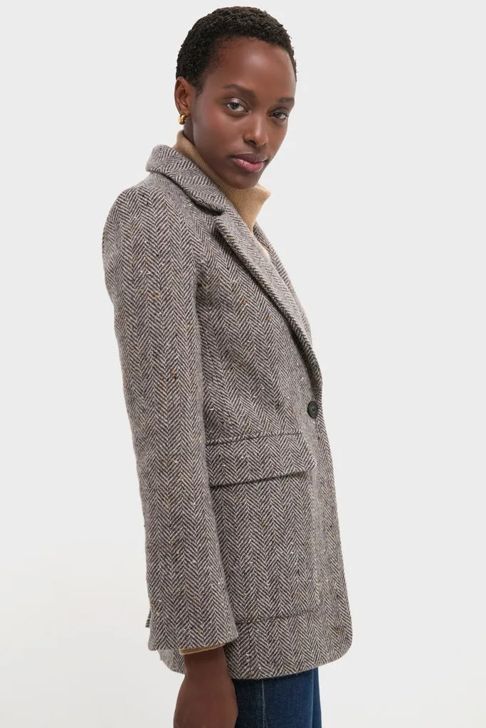 Marron Chine Floea Blazer sold by Tuckernuck product image thumbnail 3