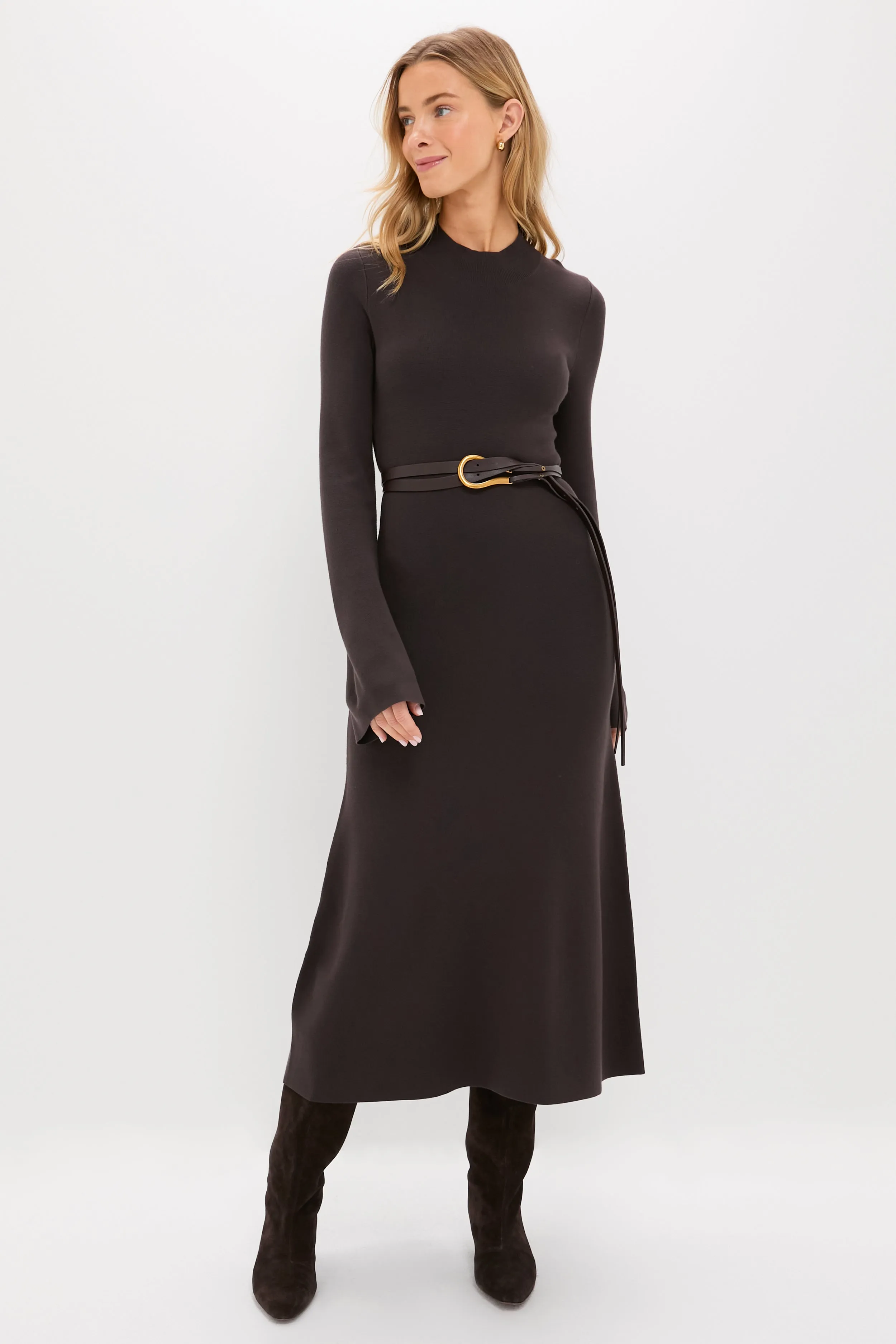 Marron Fabiana Midi Dress sold by Tuckernuck