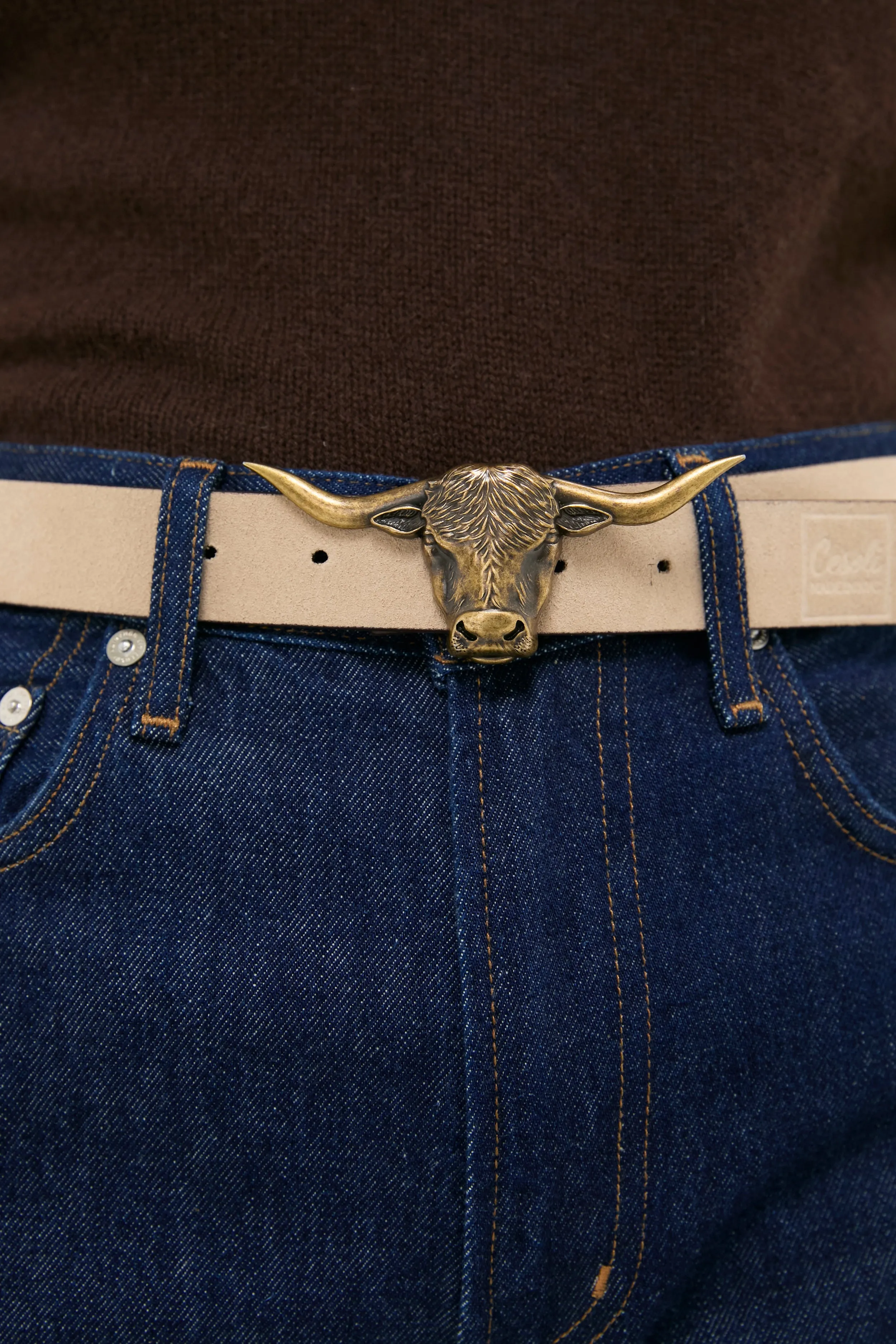 Brass Lansing Longhorn Buckle sold by Tuckernuck product image thumbnail 2