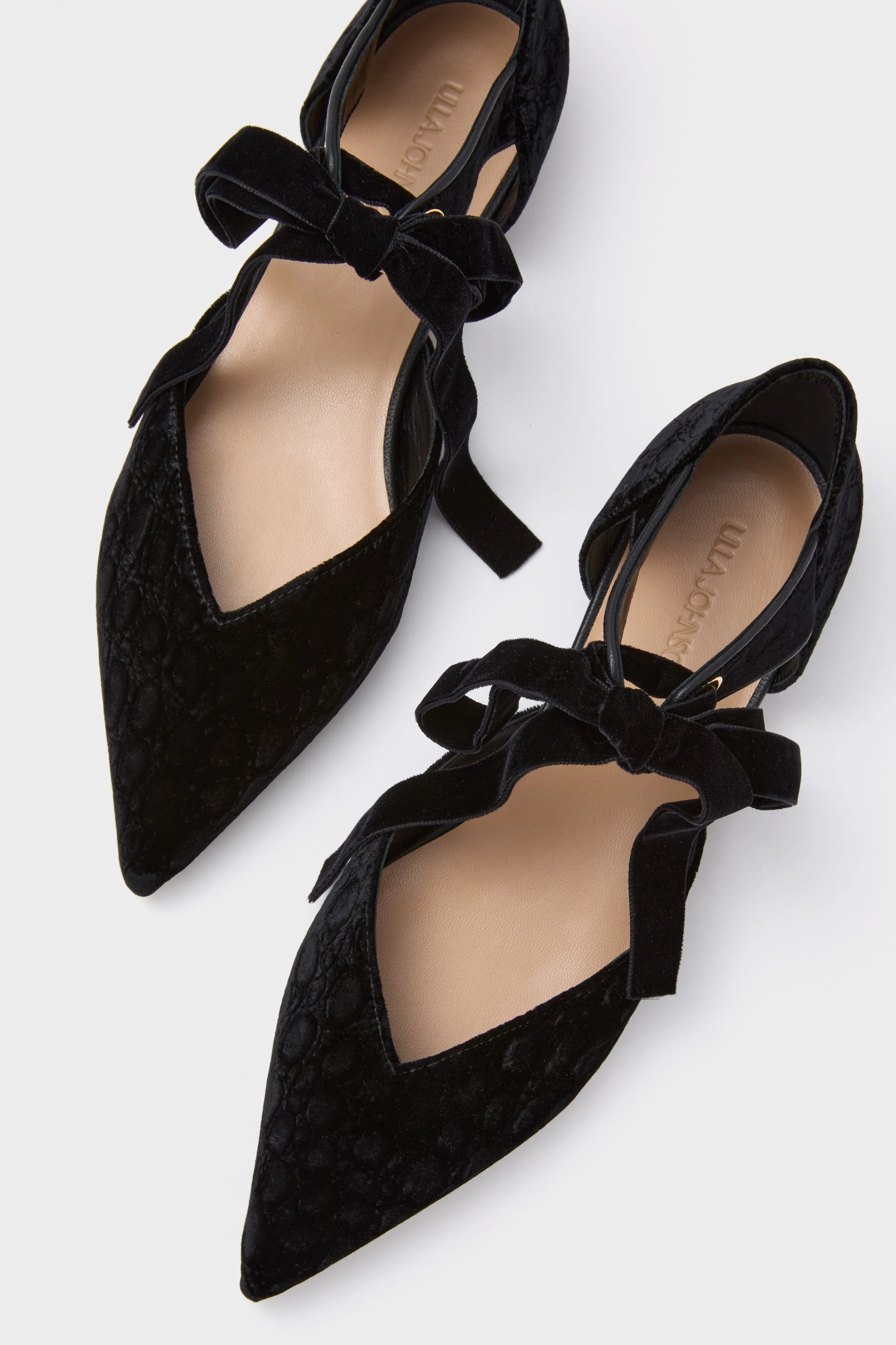Black Corinna Bow Flats sold by Tuckernuck product image thumbnail 5