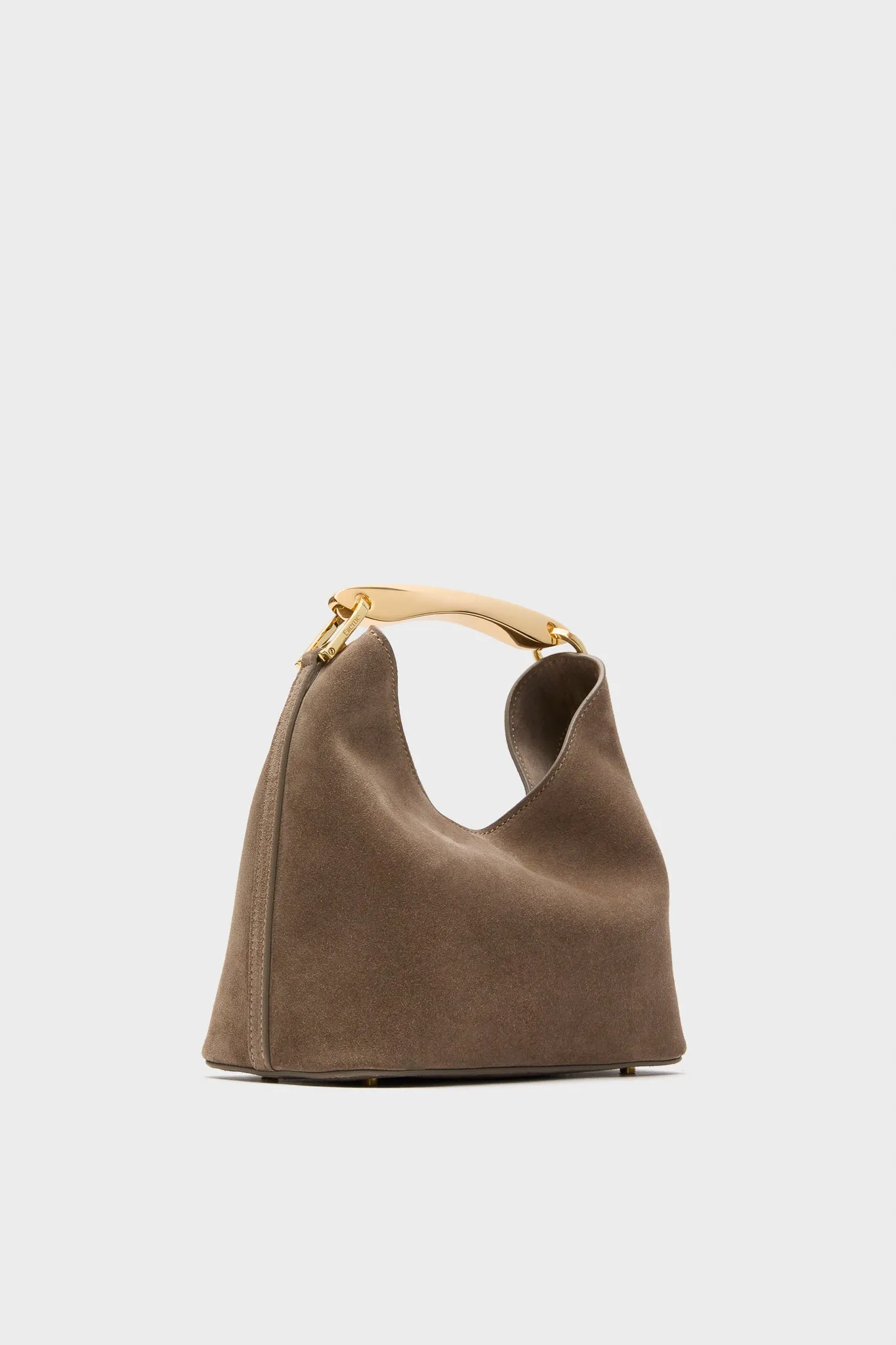 Taupe Suede Small Boomerang Bag sold by Tuckernuck product image thumbnail 4