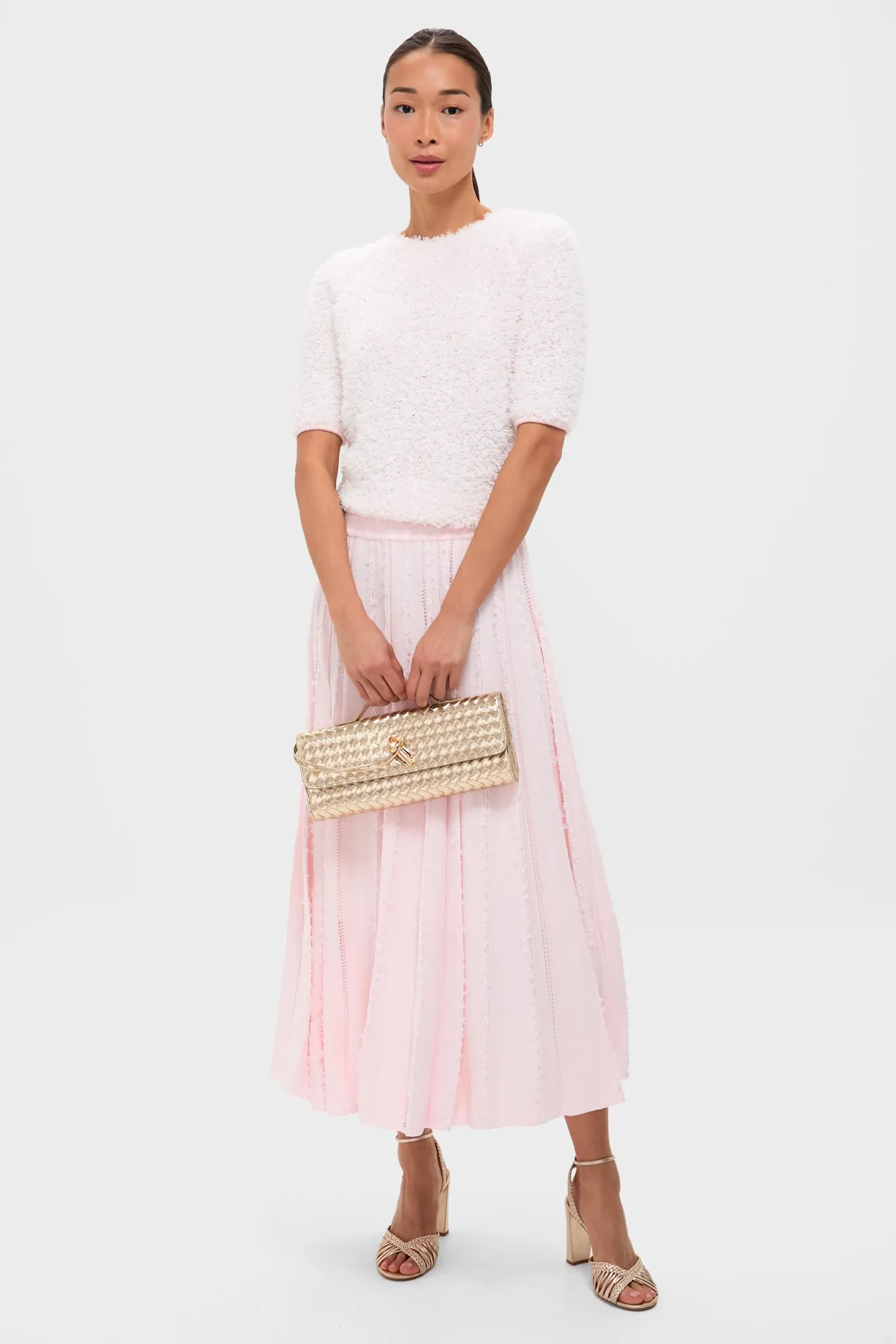 Gold Metallic Alice Clutch Bag sold by Tuckernuck product image thumbnail 3