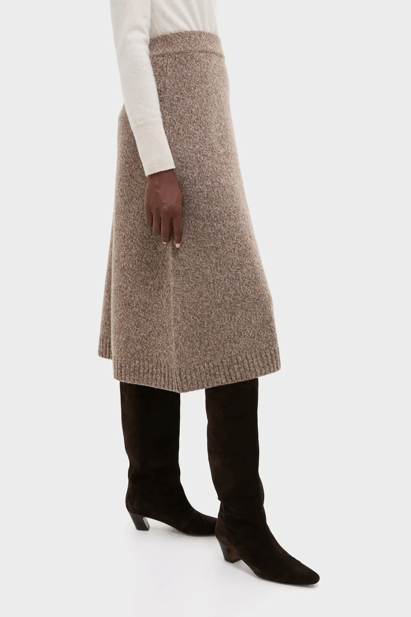 Hazelnut Barnaba Knitted Skirt sold by Tuckernuck product image thumbnail 3