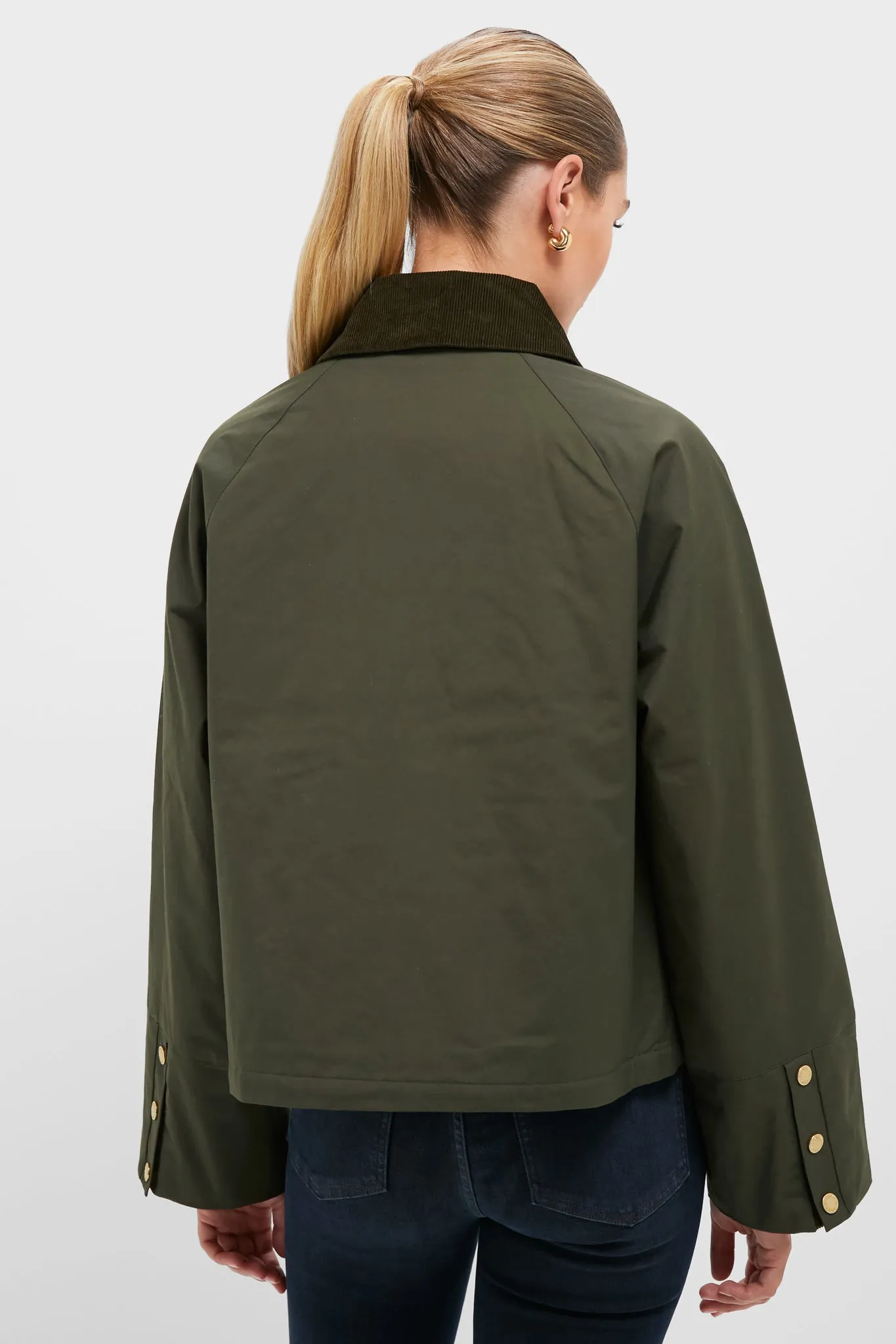 Olive Phoebe Casual Jacket sold by Tuckernuck product image thumbnail 4