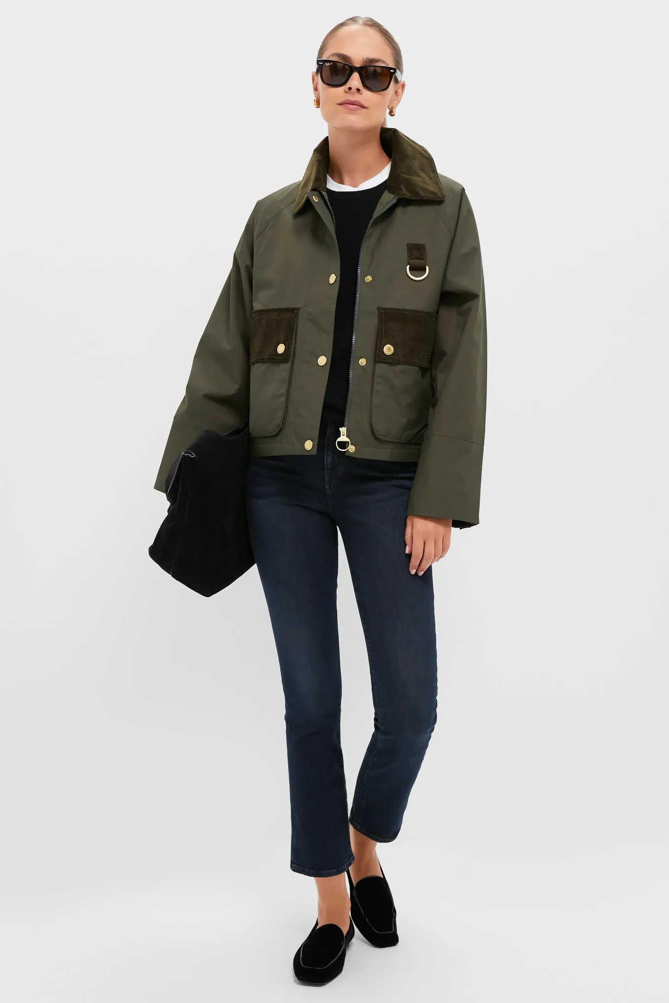 Olive Phoebe Casual Jacket sold by Tuckernuck product image thumbnail 2