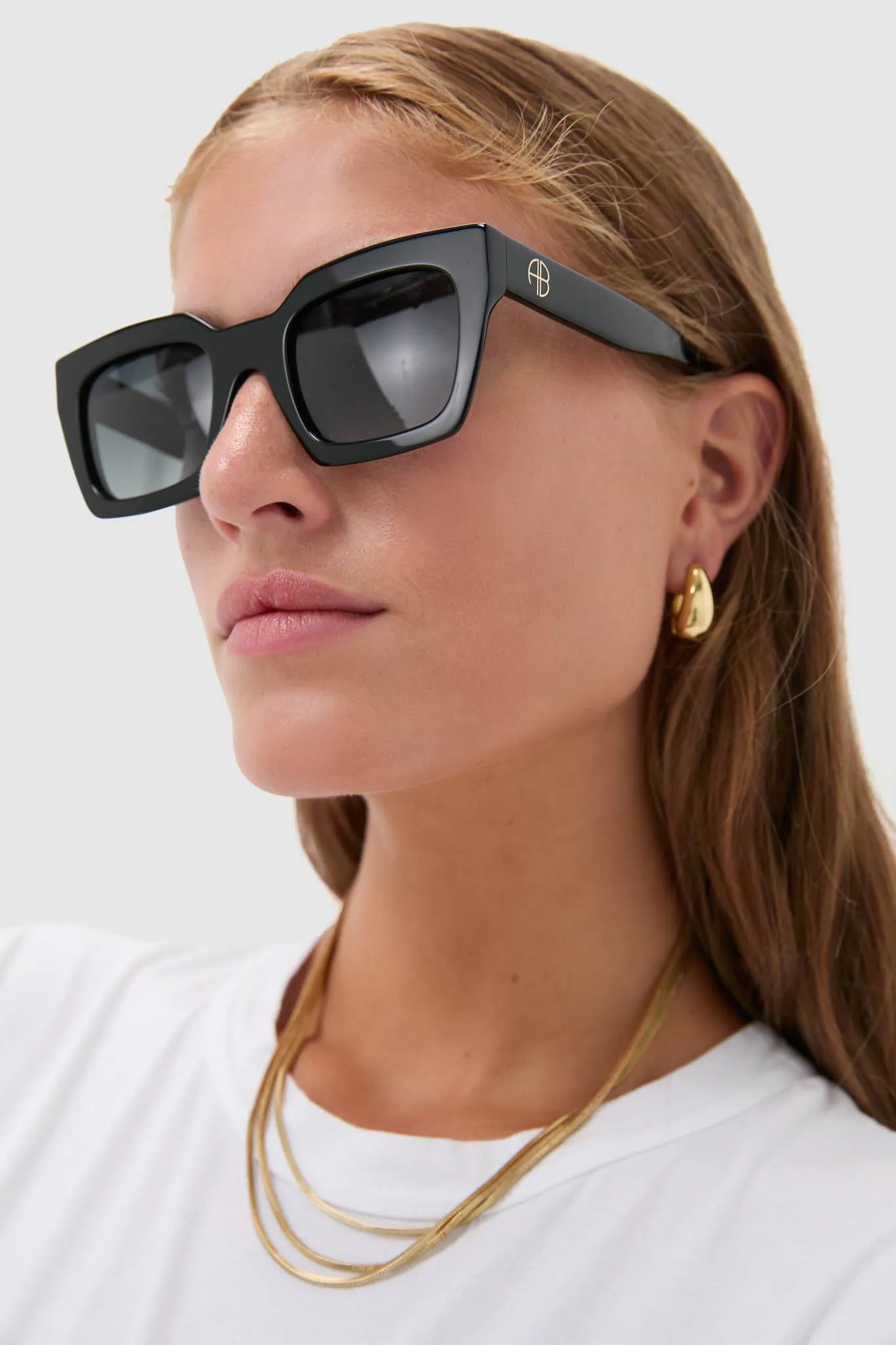 Black Indio Sunglasses sold by Tuckernuck product image thumbnail 2