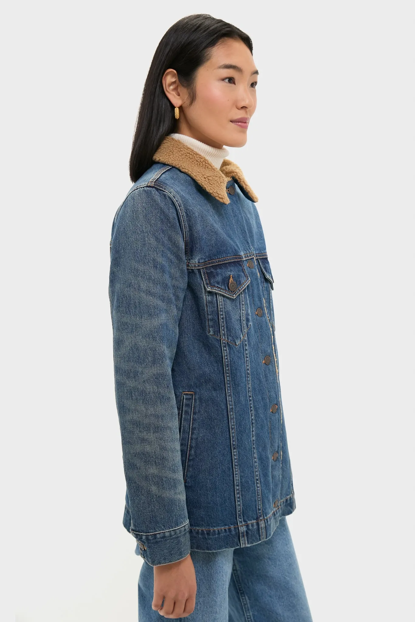 City Lights Donna Jacket with Sherpa Lining sold by Tuckernuck product image thumbnail 3