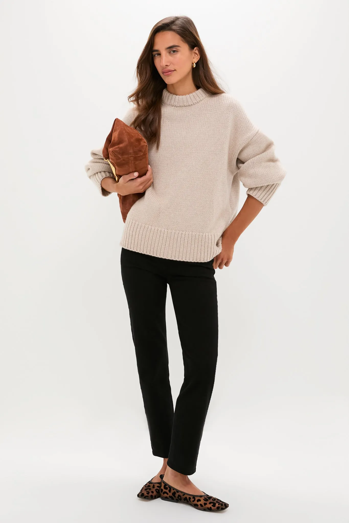 Plush Black Caia High Rise Straight sold by Tuckernuck product image thumbnail 2