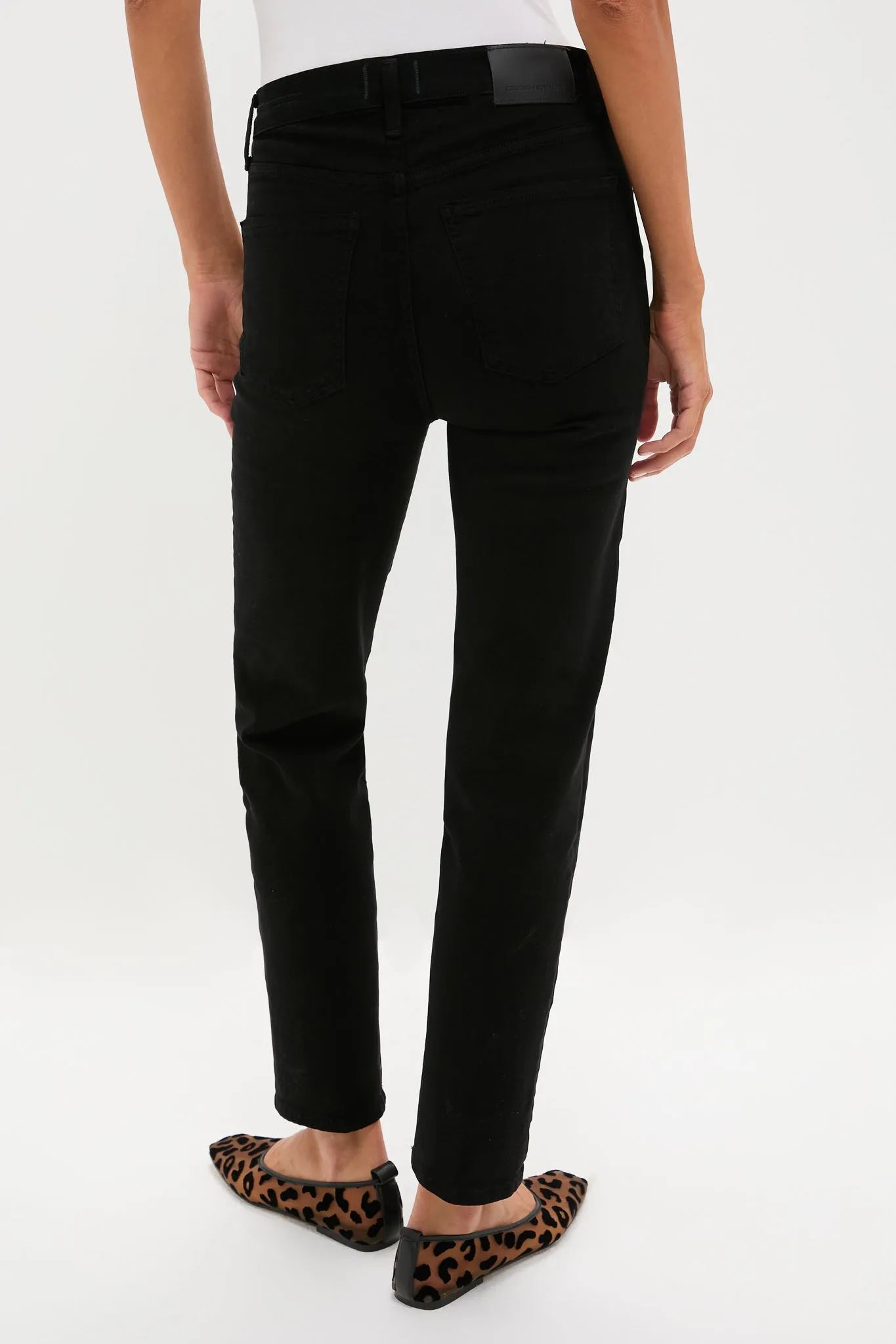 Plush Black Caia High Rise Straight sold by Tuckernuck product image thumbnail 4