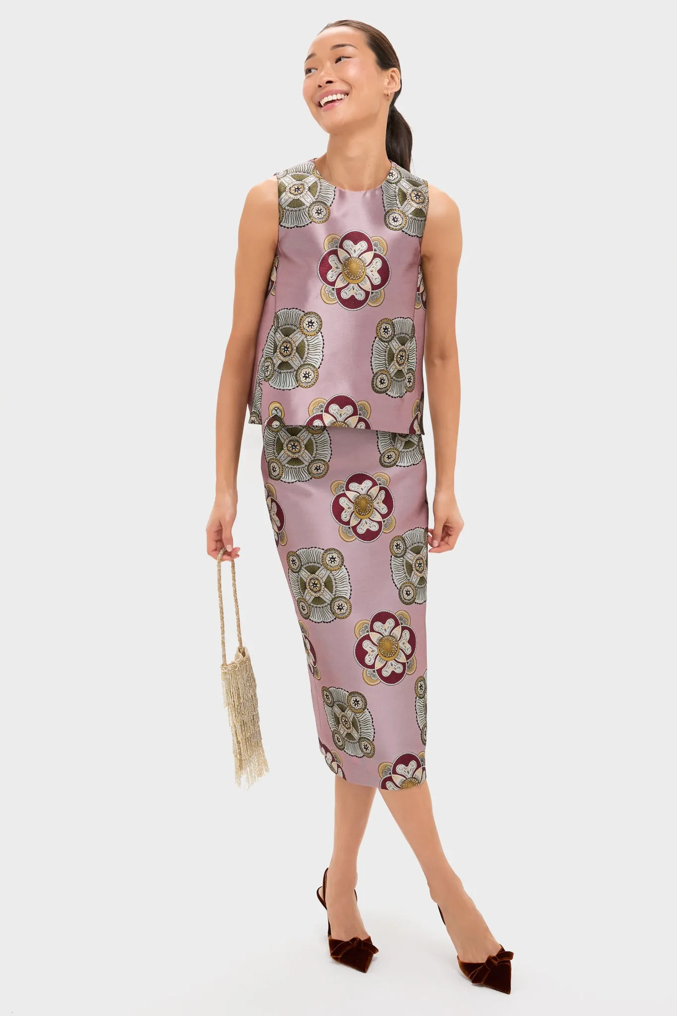 Nucleus Pink Pencil Skirt sold by Tuckernuck product image thumbnail 3