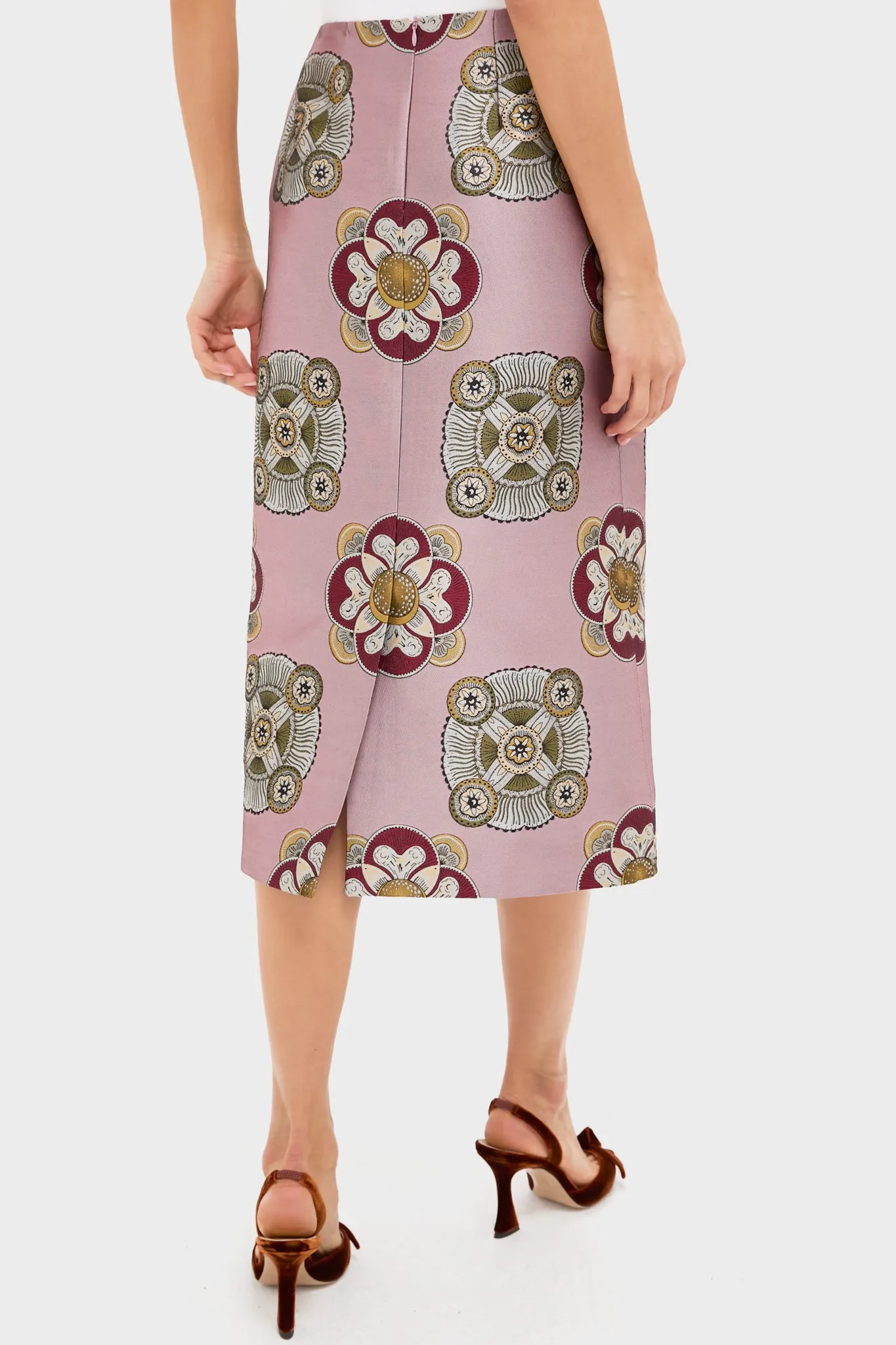 Nucleus Pink Pencil Skirt sold by Tuckernuck product image thumbnail 5