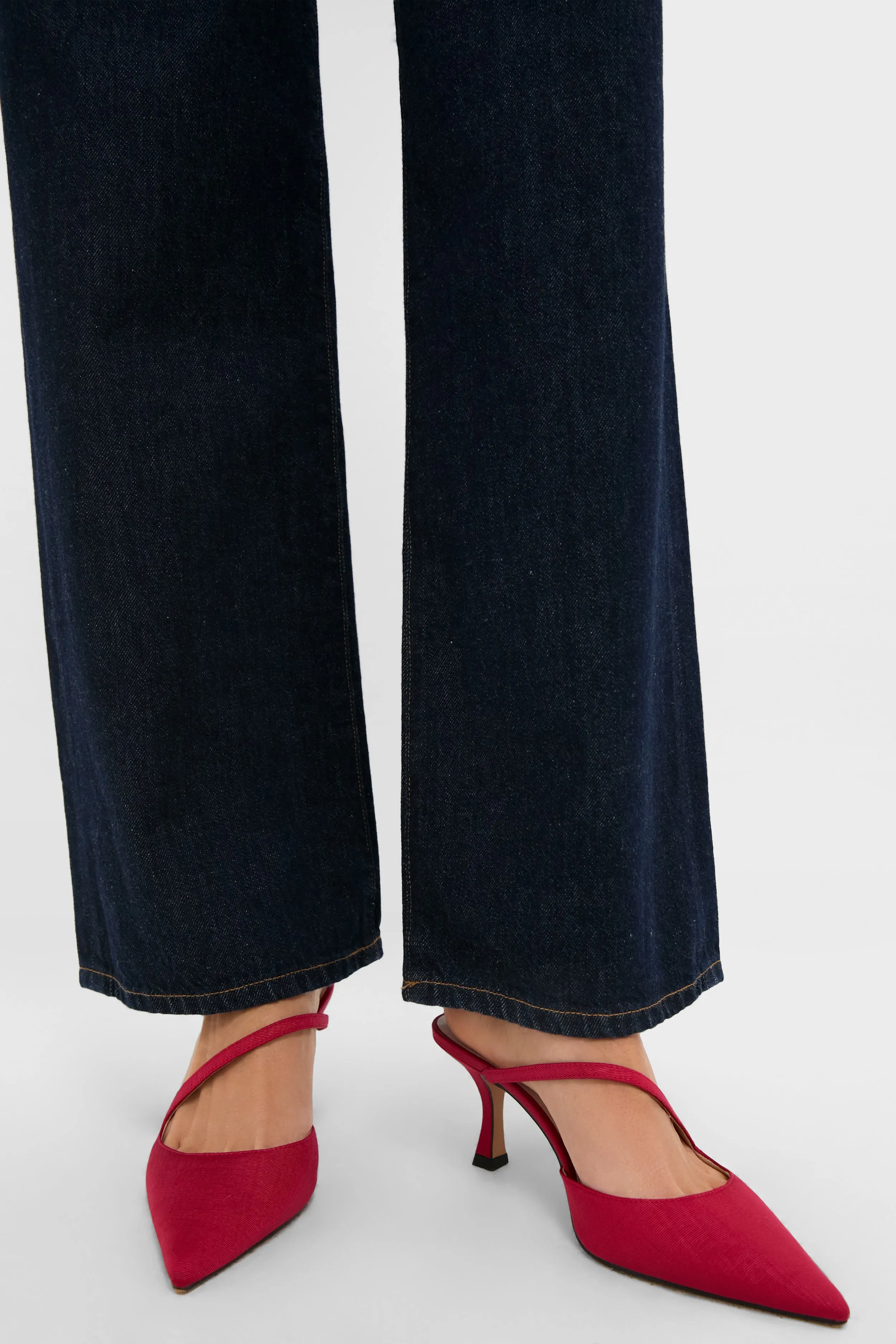 Red Moire Mimi Heels sold by Tuckernuck product image thumbnail 2