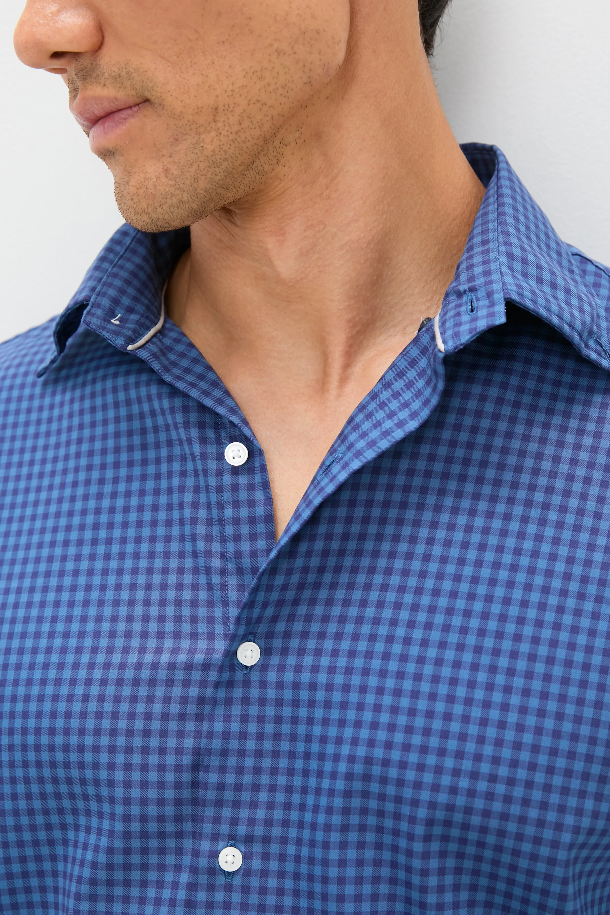 Blue Haze Conway Crown Lite Cotton-Stretch Sport Shirt sold by Tuckernuck product image thumbnail 5