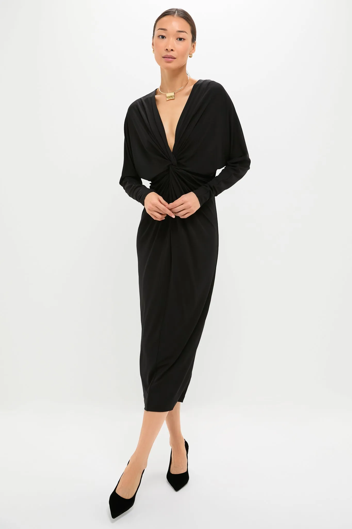 Black Mathilde Dress sold by Tuckernuck