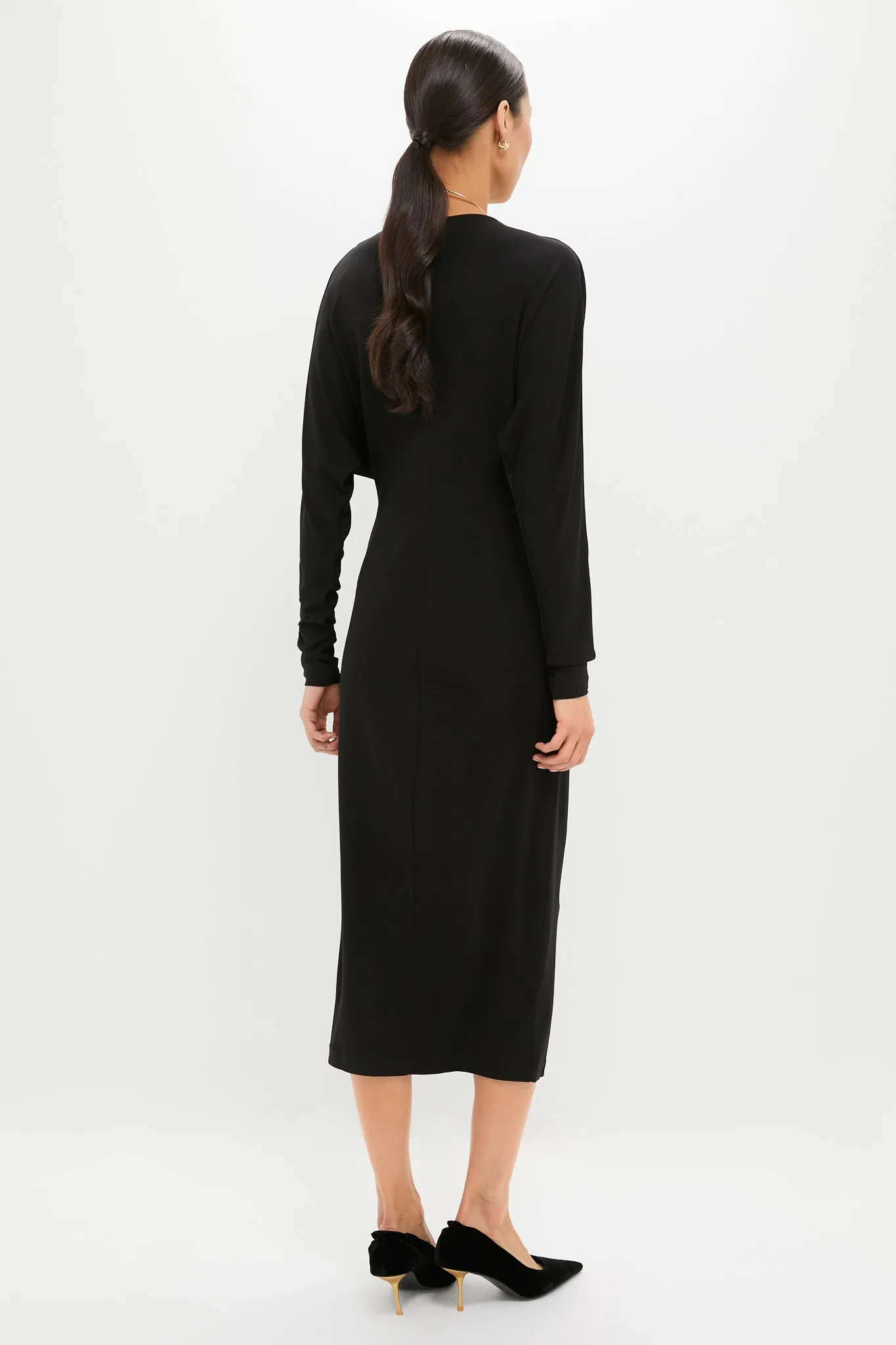 Black Mathilde Dress sold by Tuckernuck product image thumbnail 4