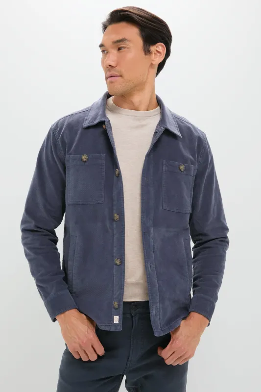Mood Indigo Max Moleskin Overshirt sold by Tuckernuck