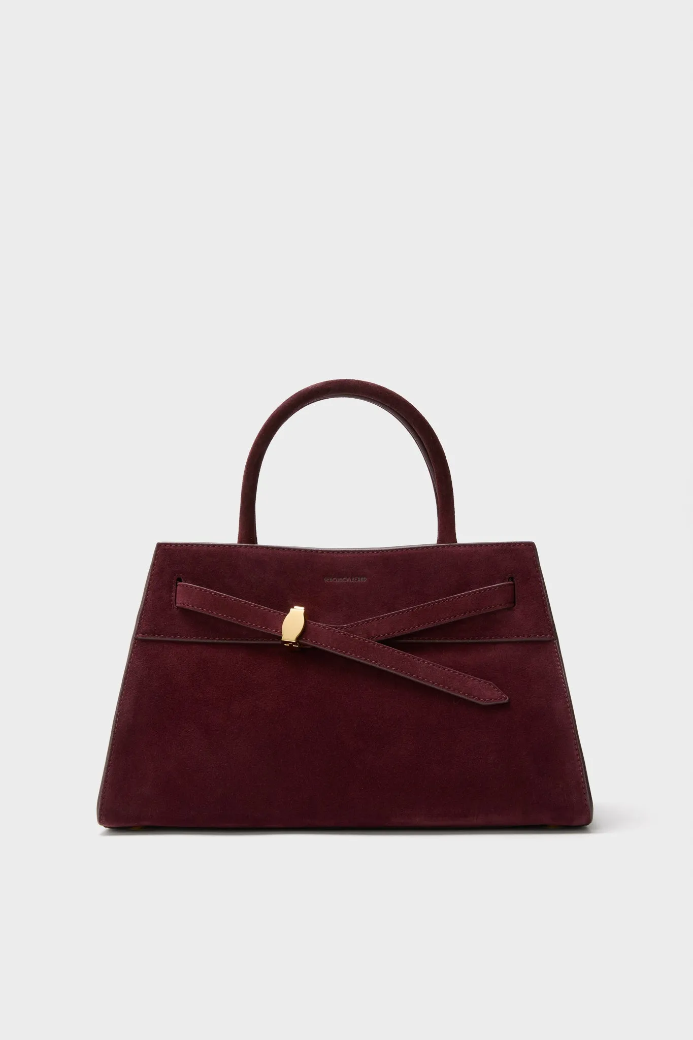 Raisin Suede Veronica Beard Dash Bag sold by Tuckernuck