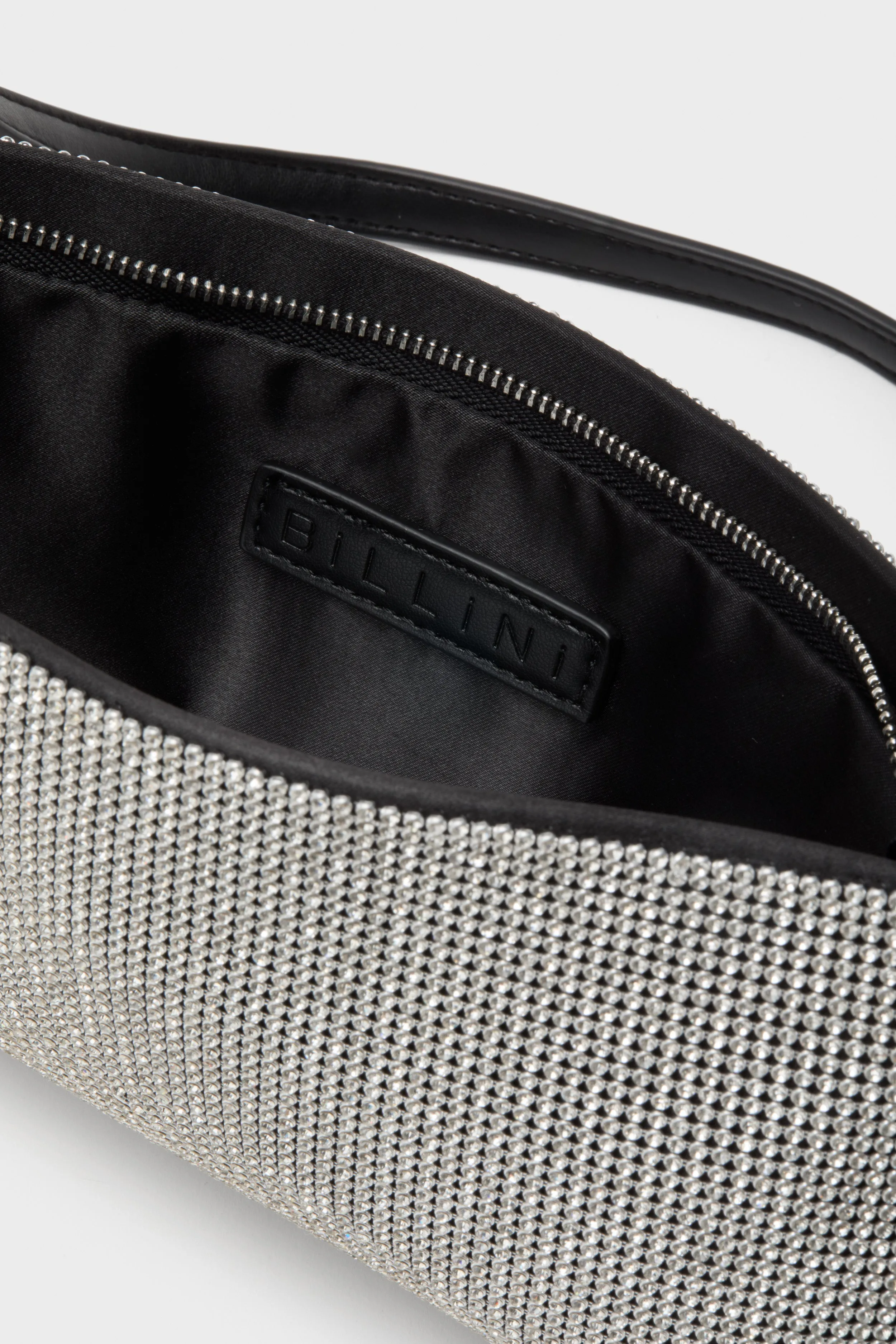 Silver Diamante Sophia Shoulder Bag sold by Tuckernuck product image thumbnail 5