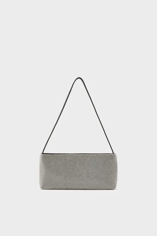 Silver Diamante Sophia Shoulder Bag sold by Tuckernuck