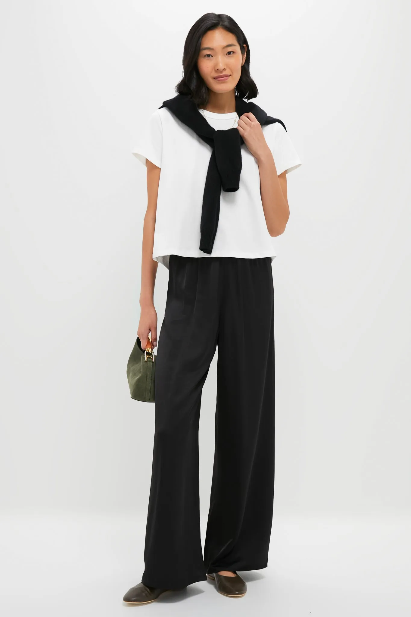 Khaki Suede Mini Boomerang Bag sold by Tuckernuck product image thumbnail 3