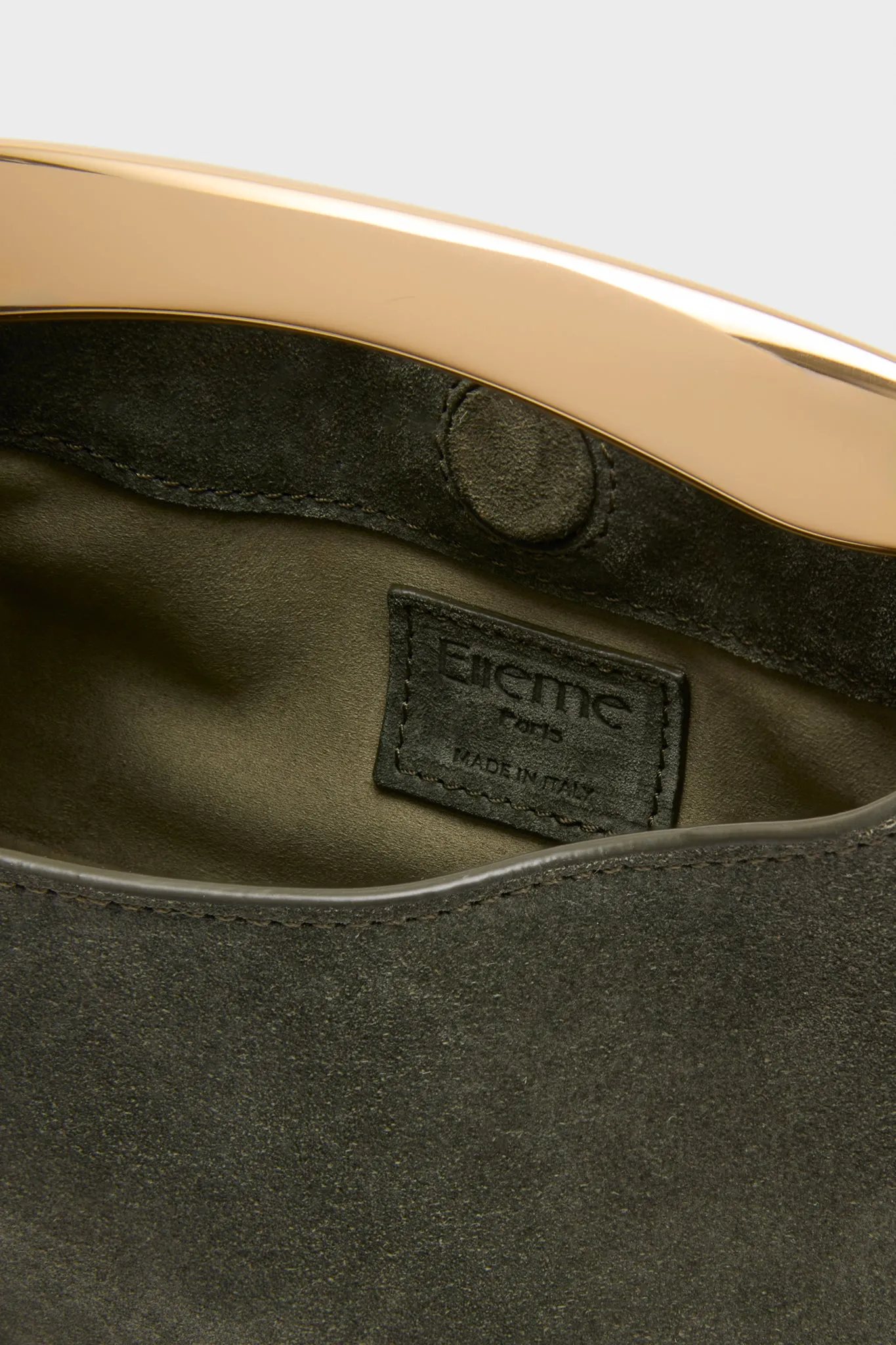 Khaki Suede Mini Boomerang Bag sold by Tuckernuck product image thumbnail 5