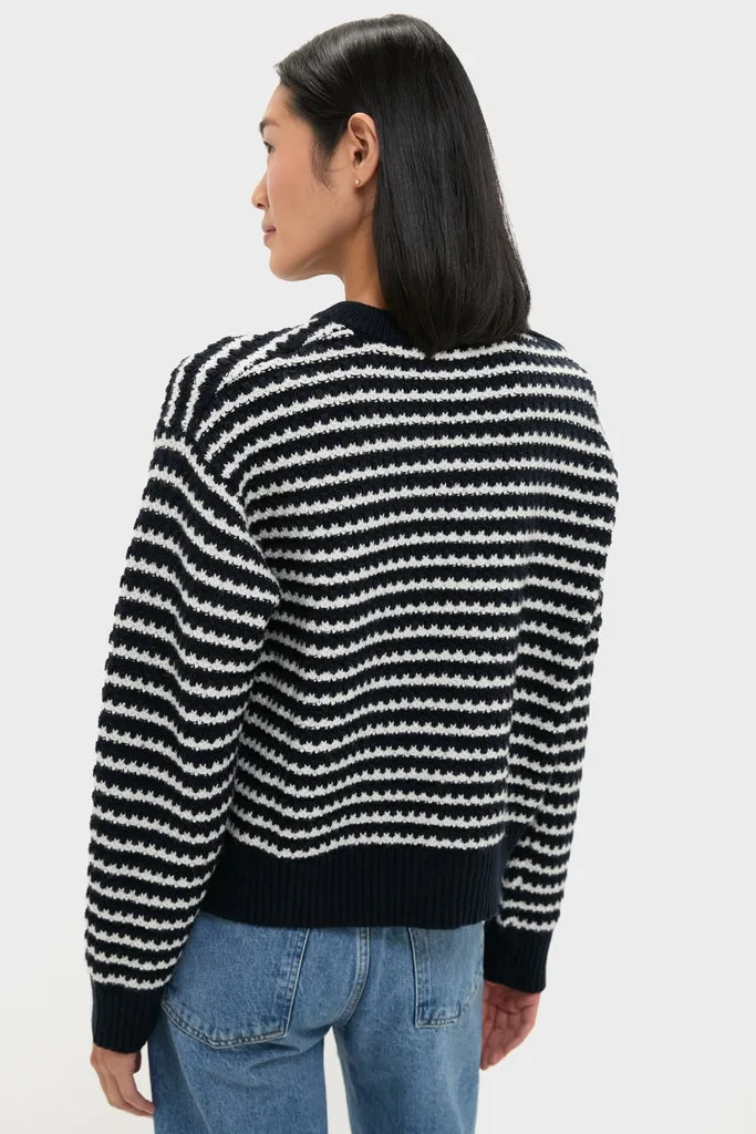 Sky Captain Cotton Wool Stripe Sweater sold by Tuckernuck product image thumbnail 4