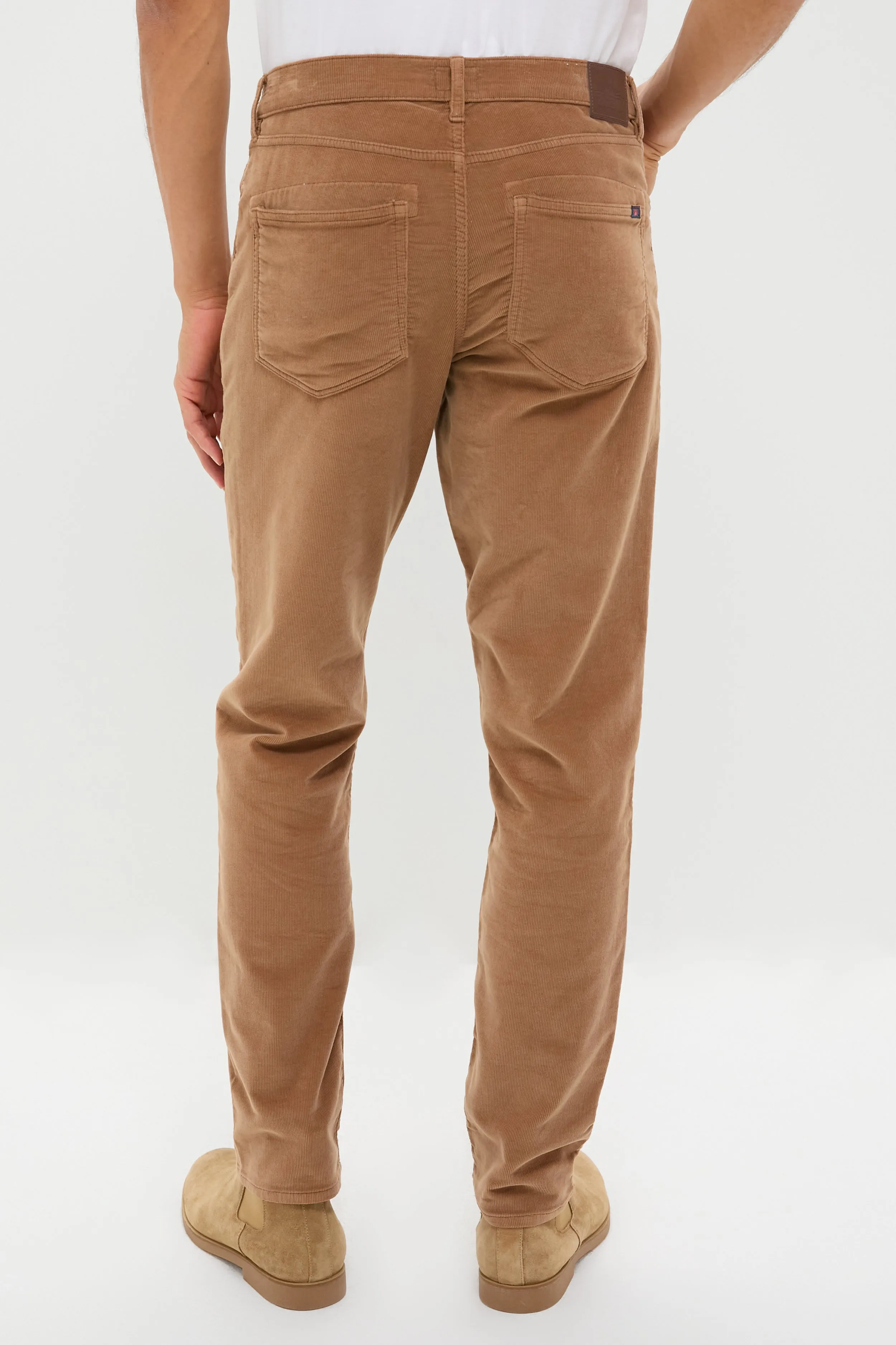 Maple Brown Stretch Terry Corduroy 5 Pocket Pant sold by Tuckernuck product image thumbnail 4
