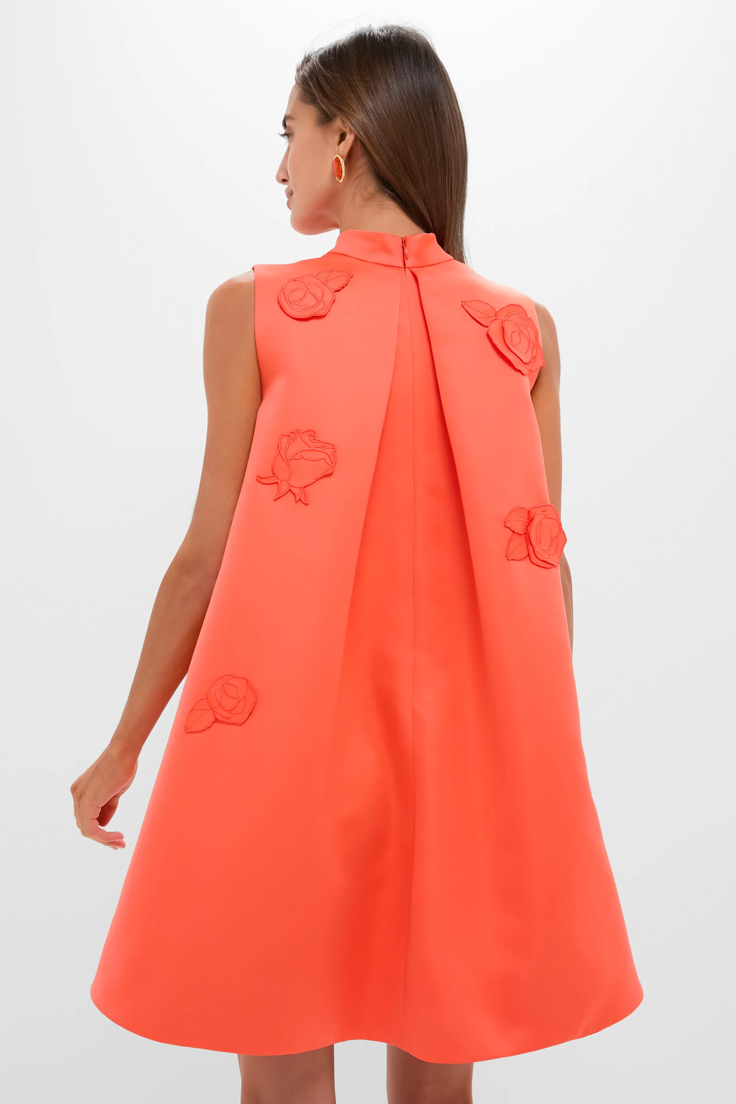 Saffron Fallon Applique Floral Mini Dress sold by Tuckernuck product image thumbnail 4