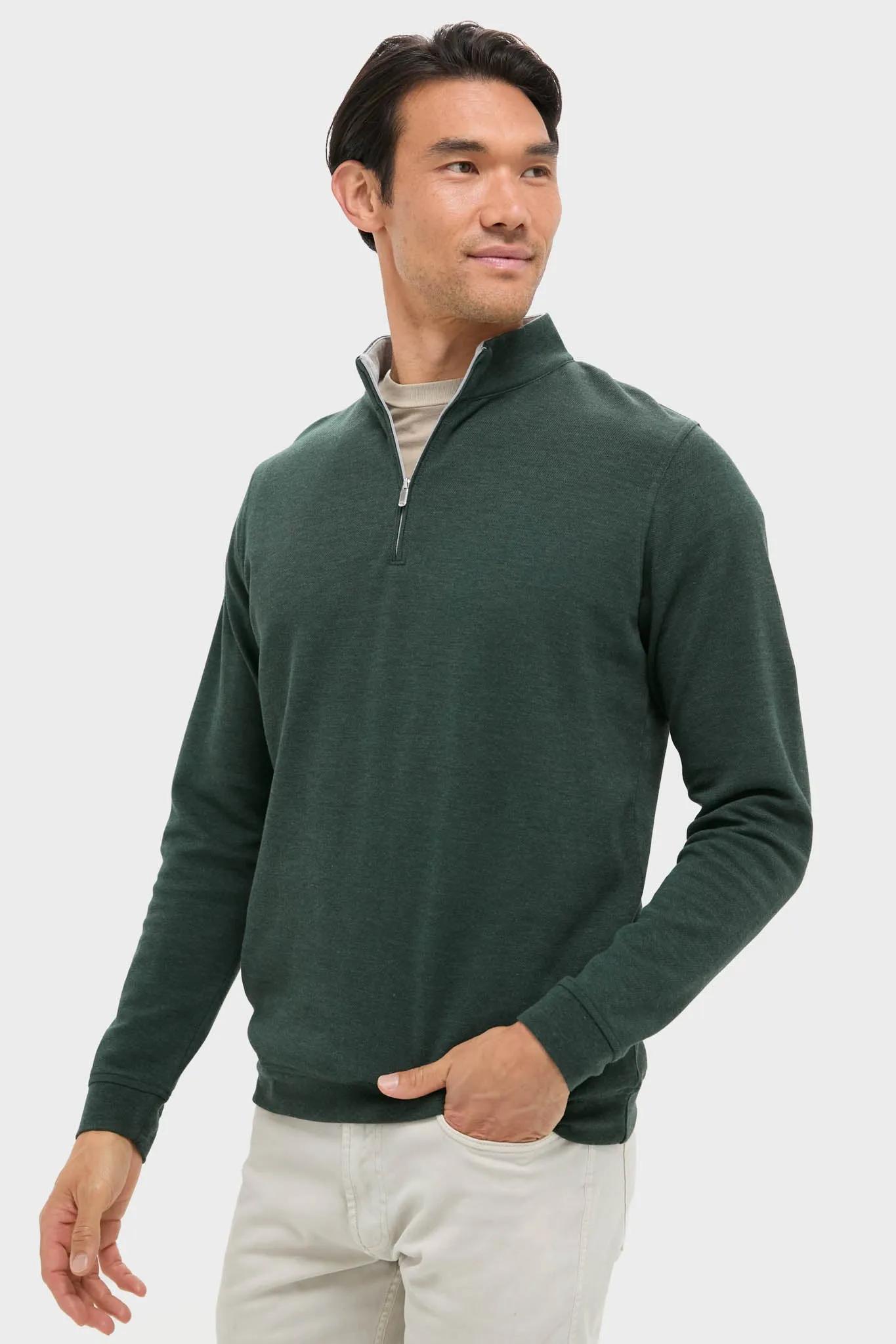 Deep Verdant Crown Comfort Pullover sold by Tuckernuck product image thumbnail 3